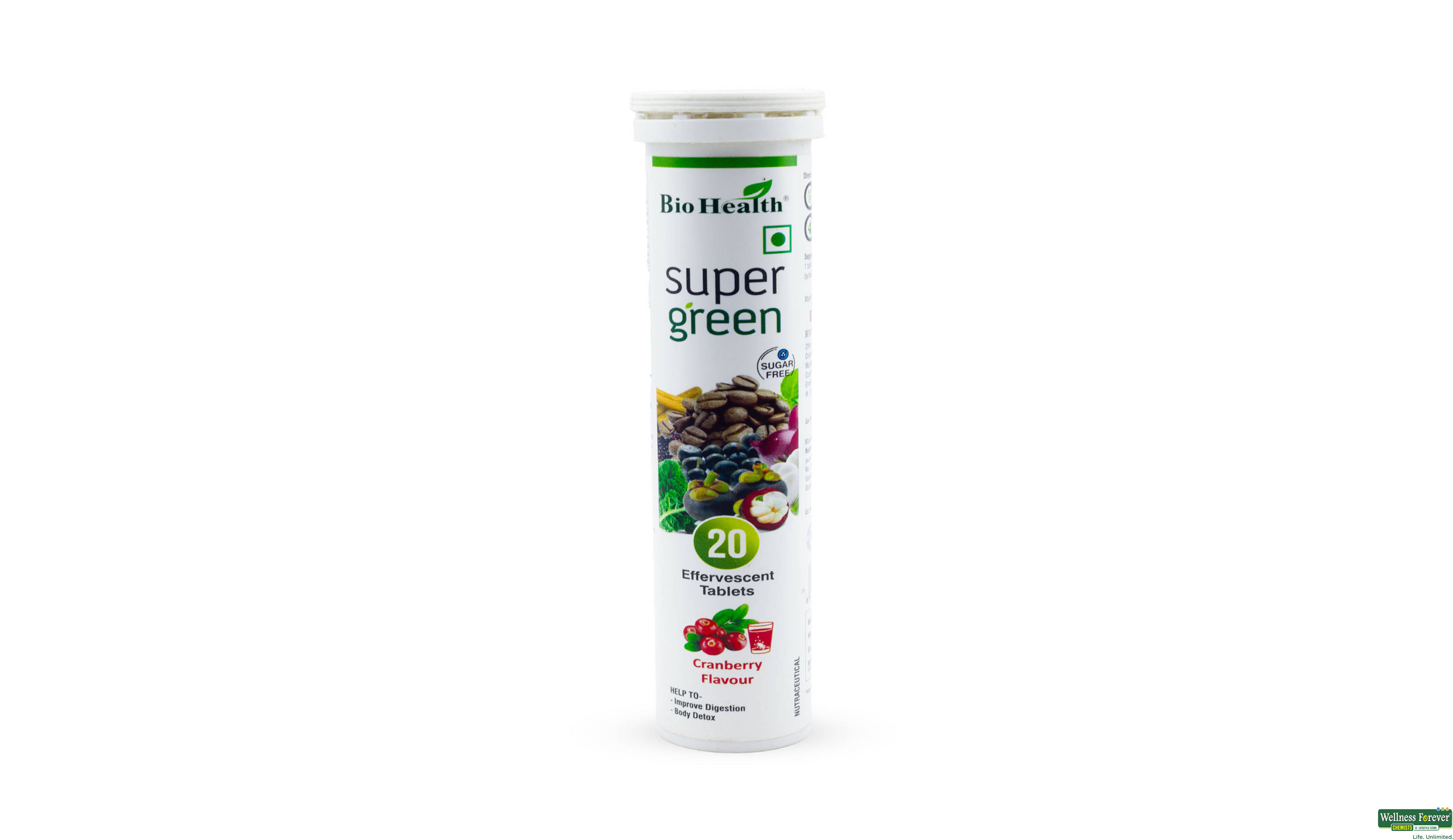 BIOHEALTH SUPER GREEN 20TAB- 1, 20TAB, 