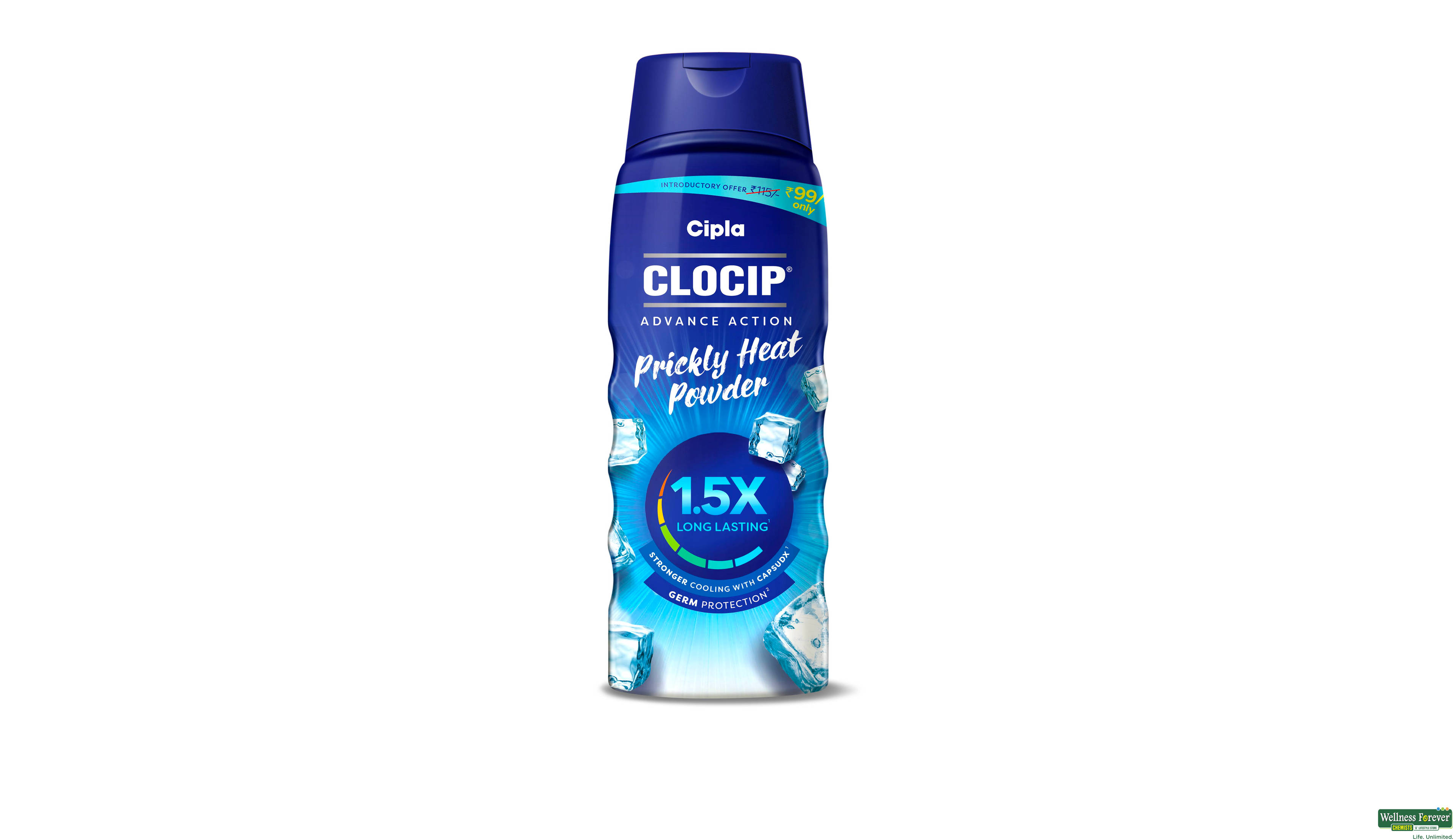 CLOCIP PRICKLY HEAT POWDER 150GM- 1, 150GM, 