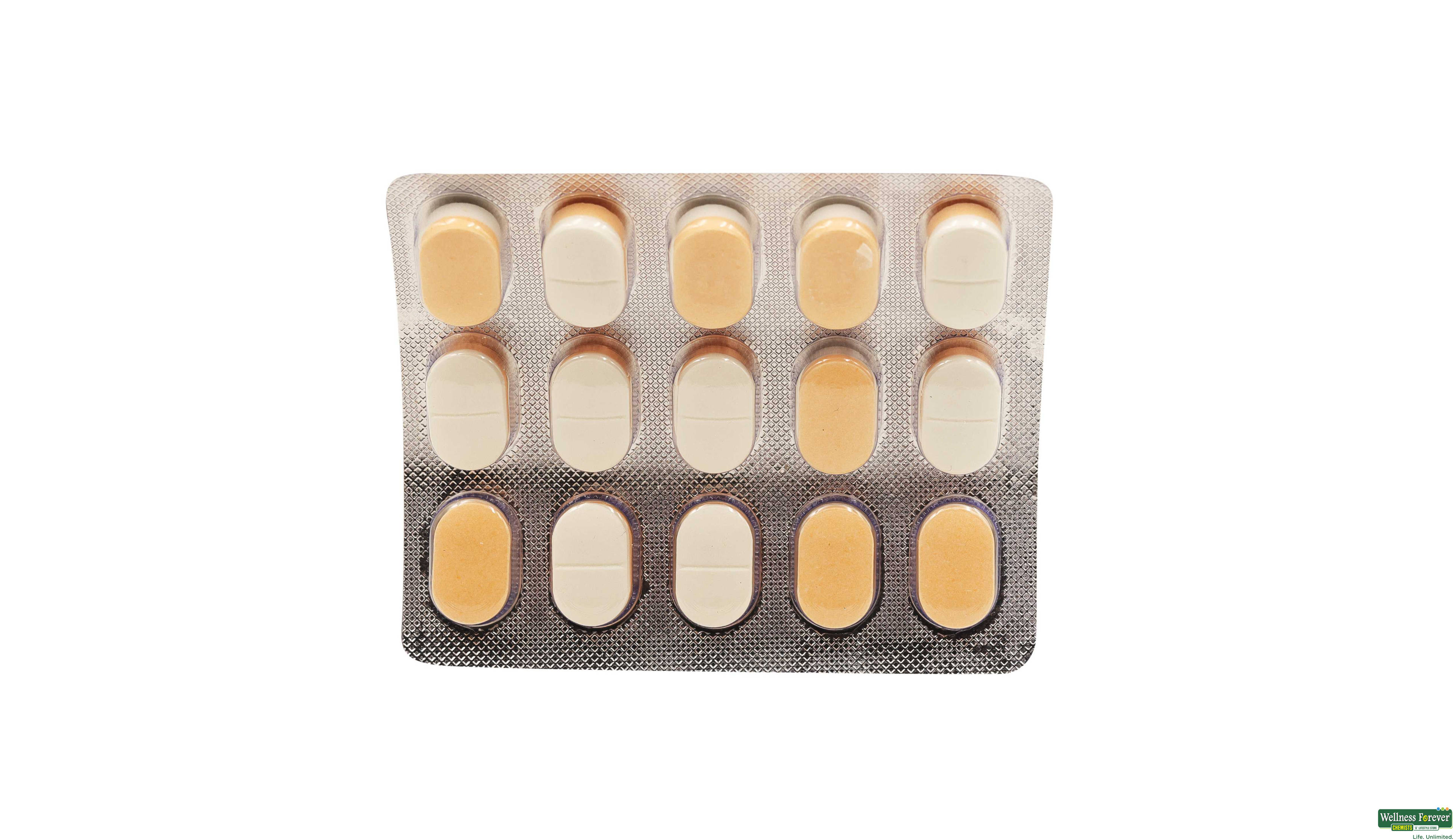 METITAL 15TAB- 2, 15TAB, Provides effective relief from muscle spasms and associated pain
Can improve mobility and comfort in acute musculoskeletal conditions
Convenient dosing with the 15-tablet pack