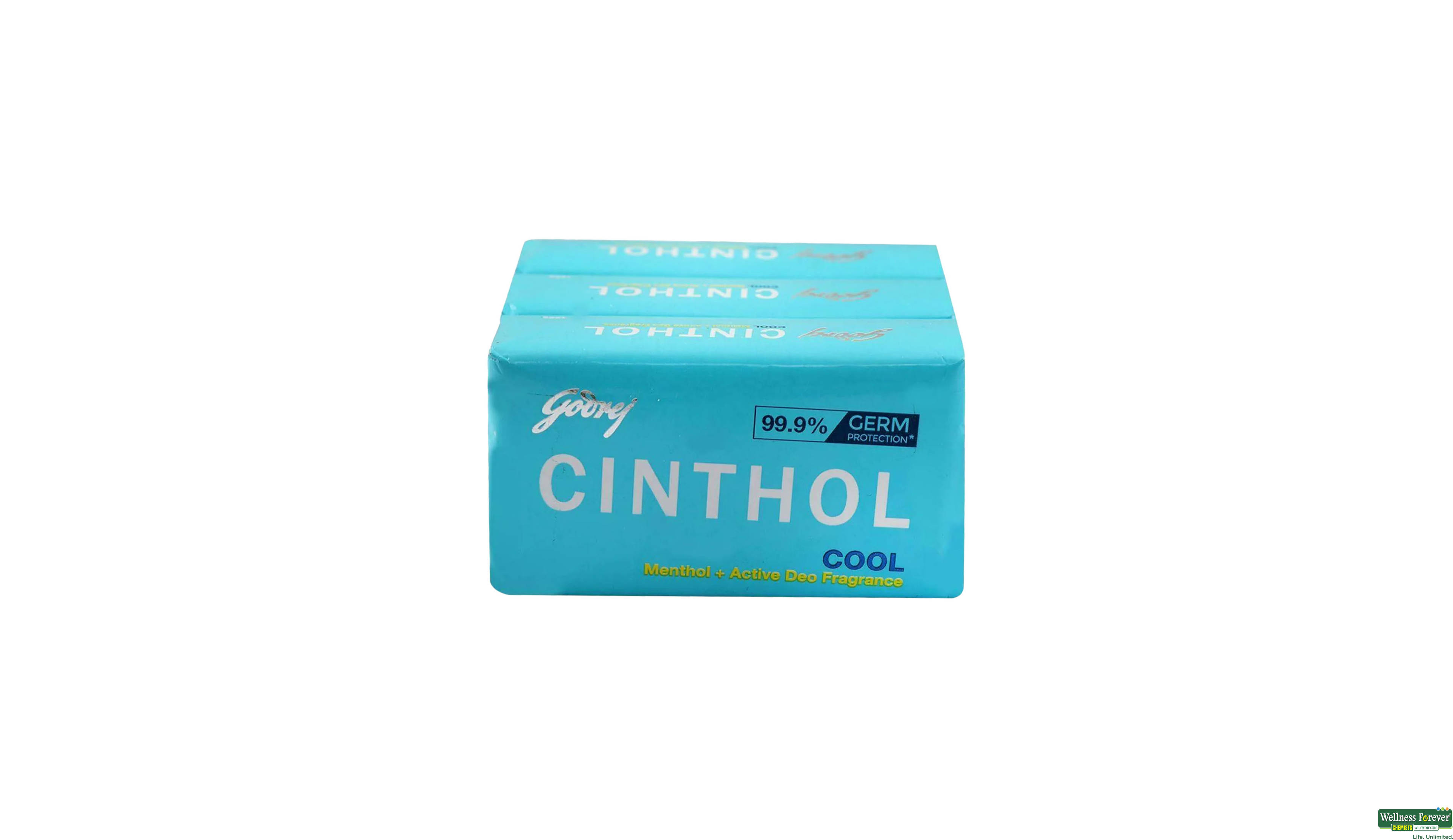 CINTHOL SOAP COOL 3+125GM- 1, 125GM, 