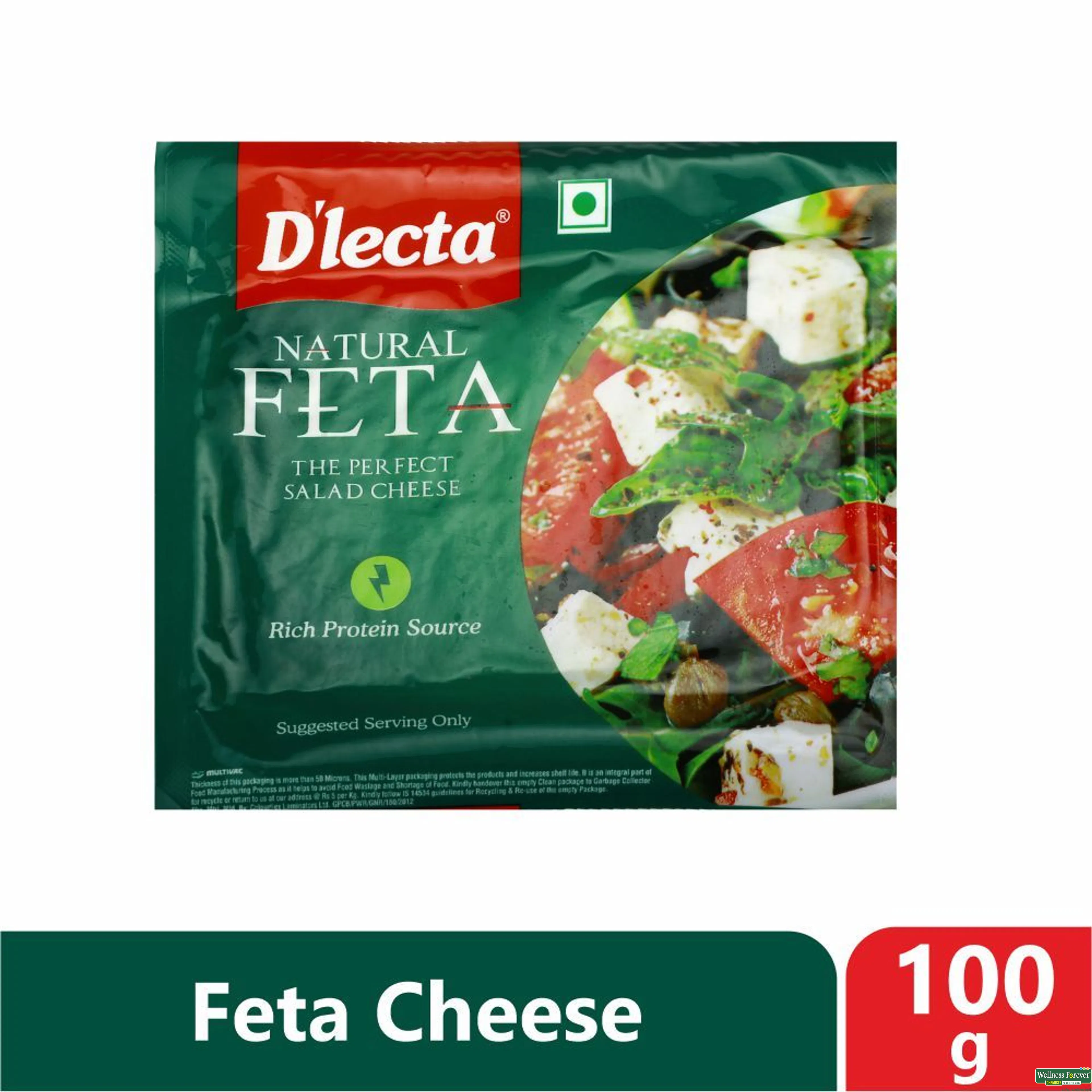 DLECTA FETA CHEESE 100GM-image