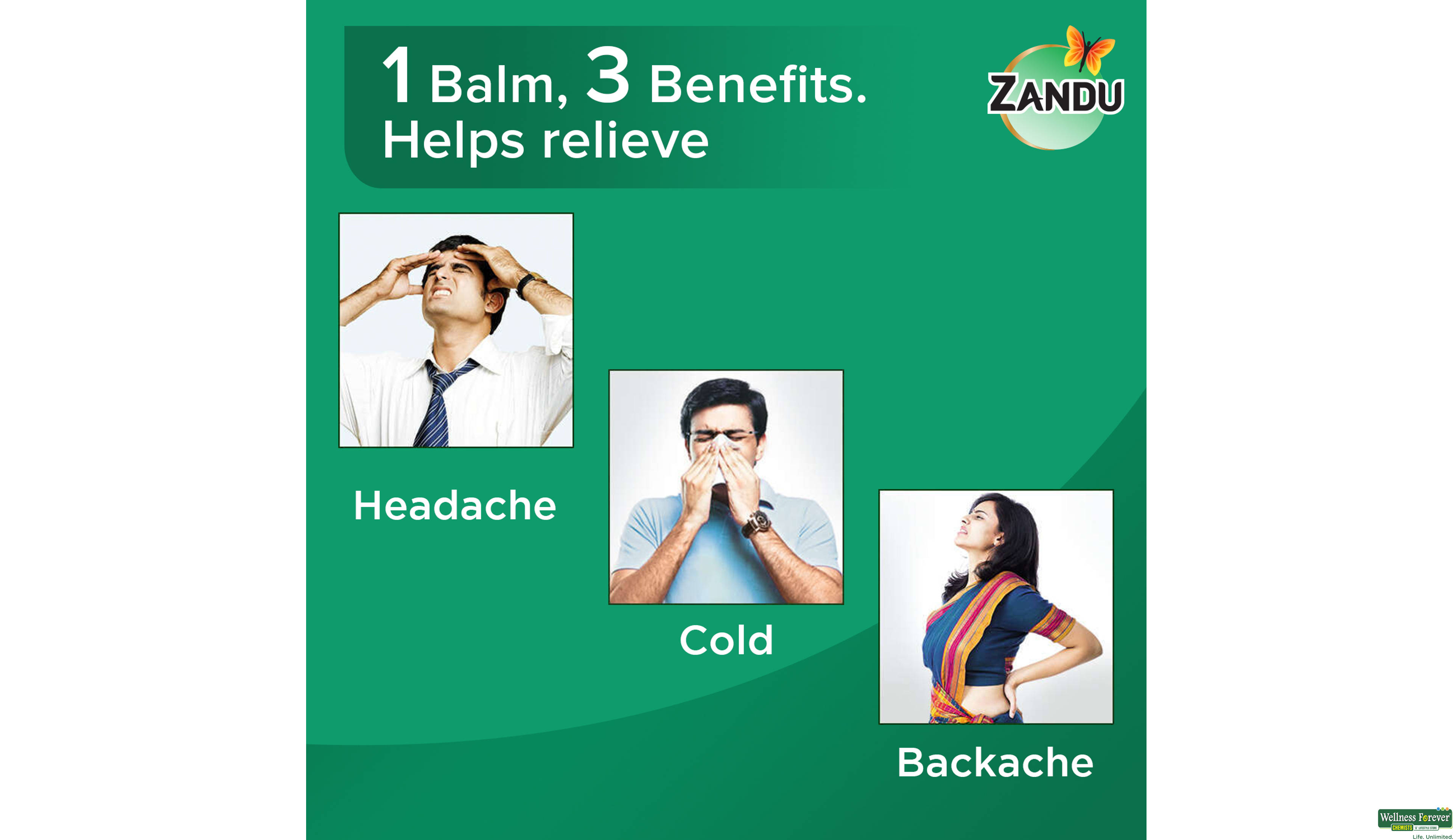 ZANDU BALM 50ML- 5, 50ML, 