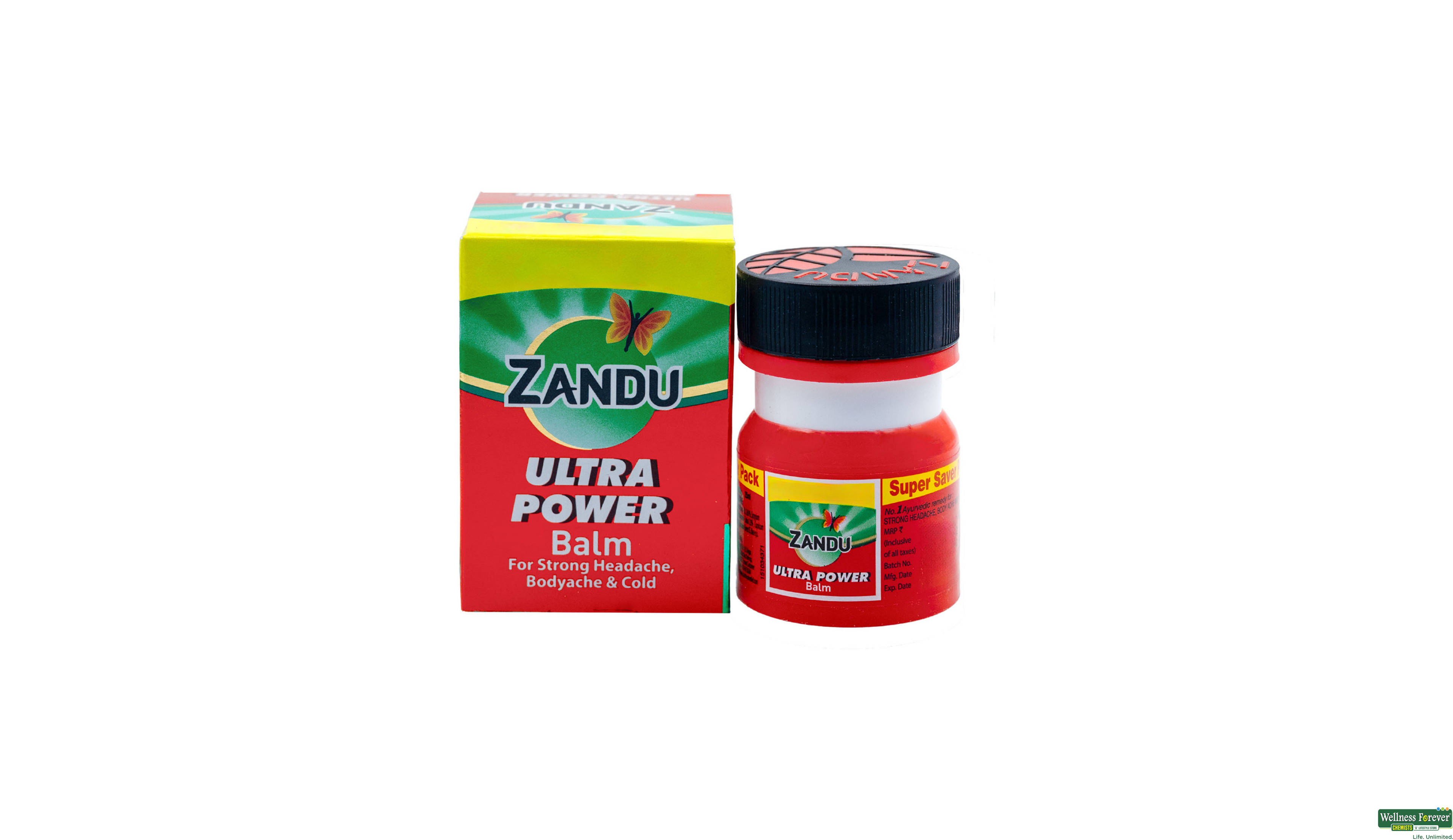 ZANDU BALM ULTRA POWER 25ML- 1, 25ML, 