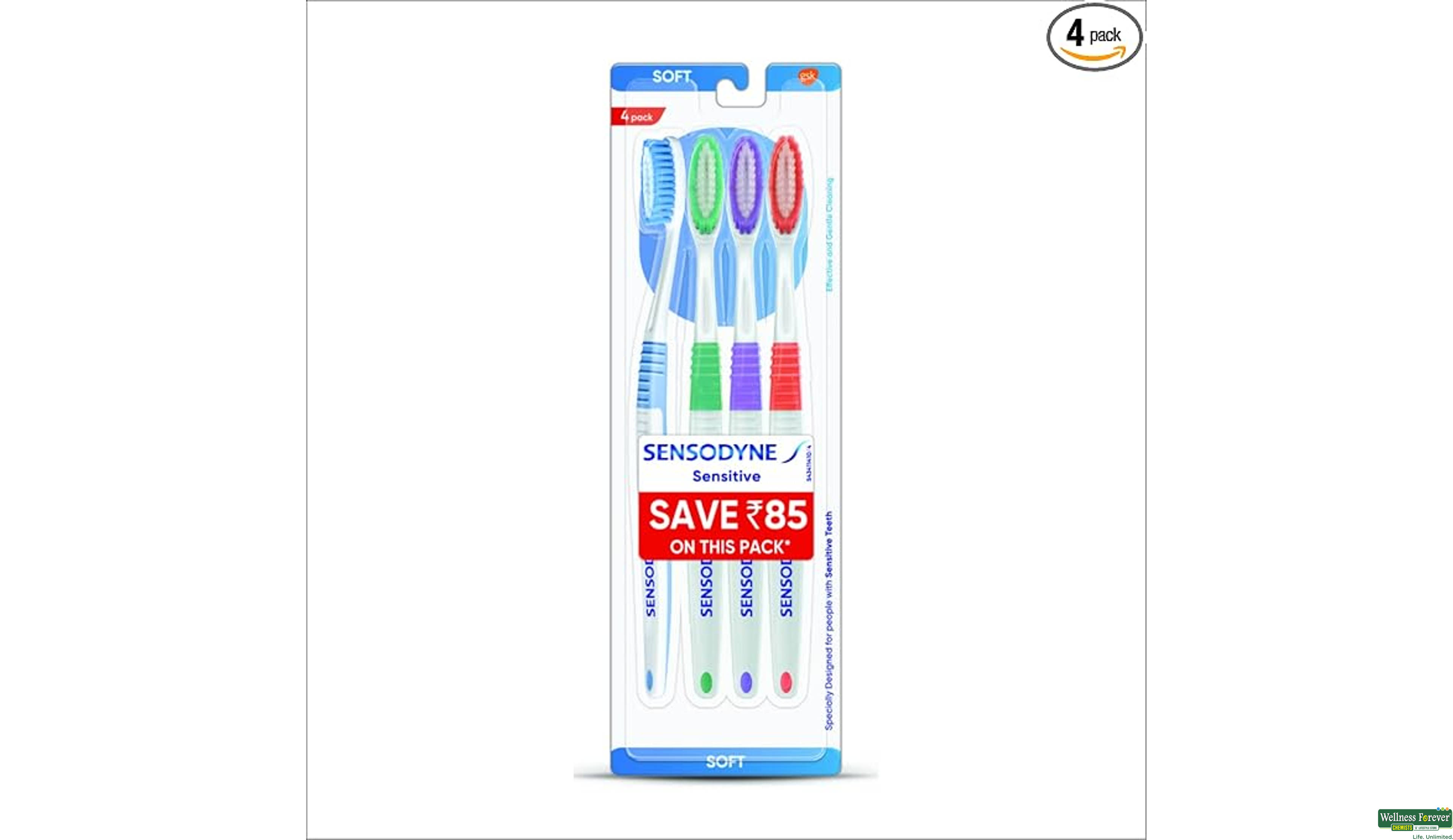 SENSODYNE T/BRUSH SENSITIVITY 3+1- 1, 1PC, 