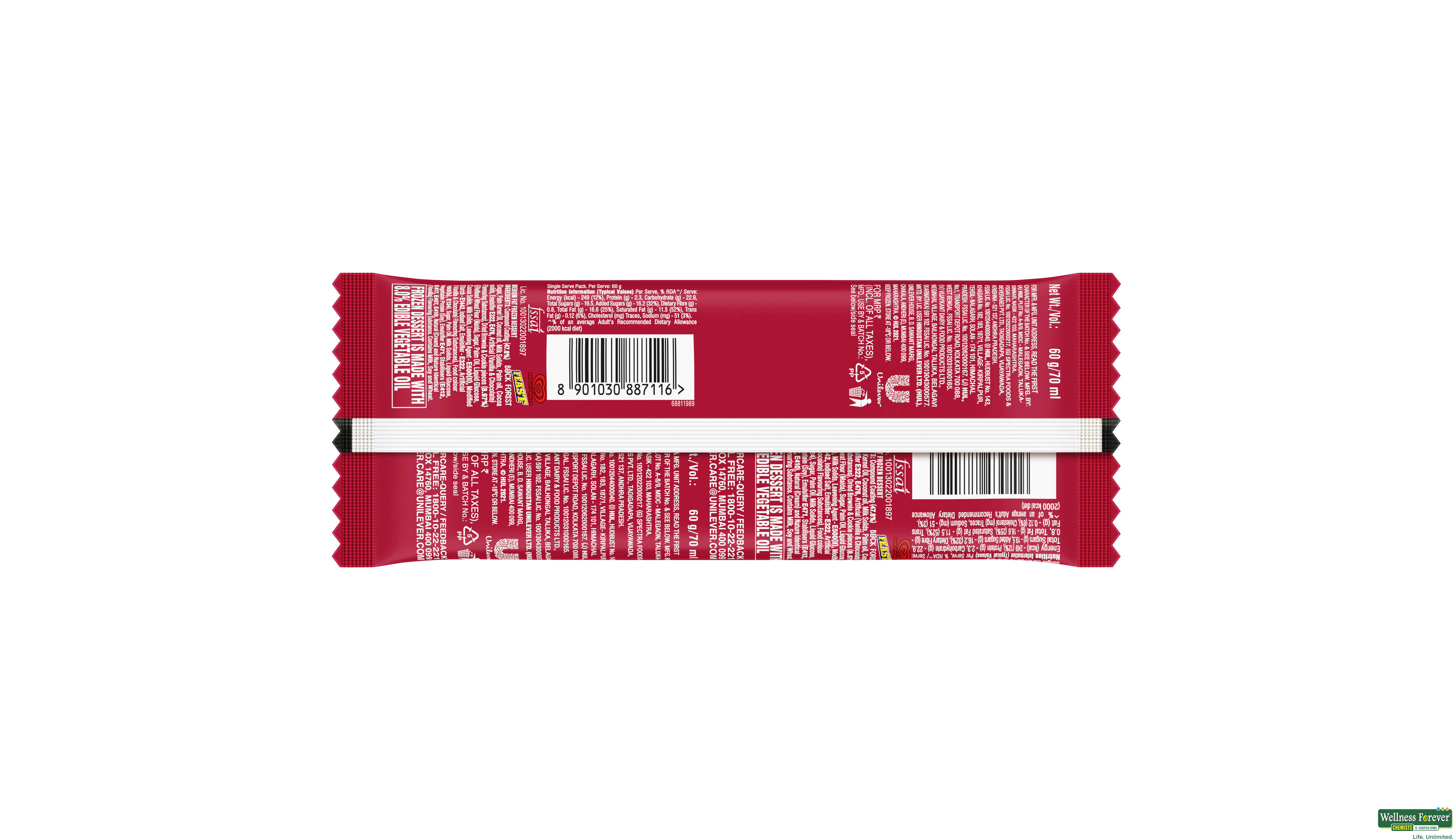 KW FEAST BLACK FOREST 70ML- 3, 70ML, 