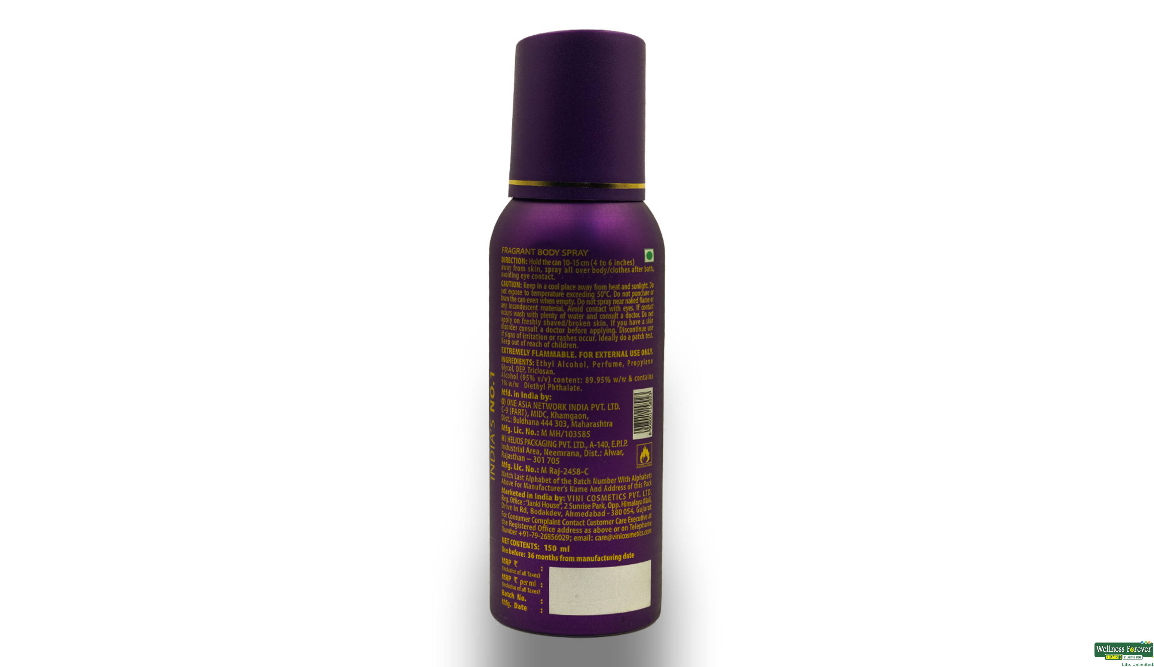 FOGG DEO WOMEN PARADISE 150ML- 3, 150ML, 