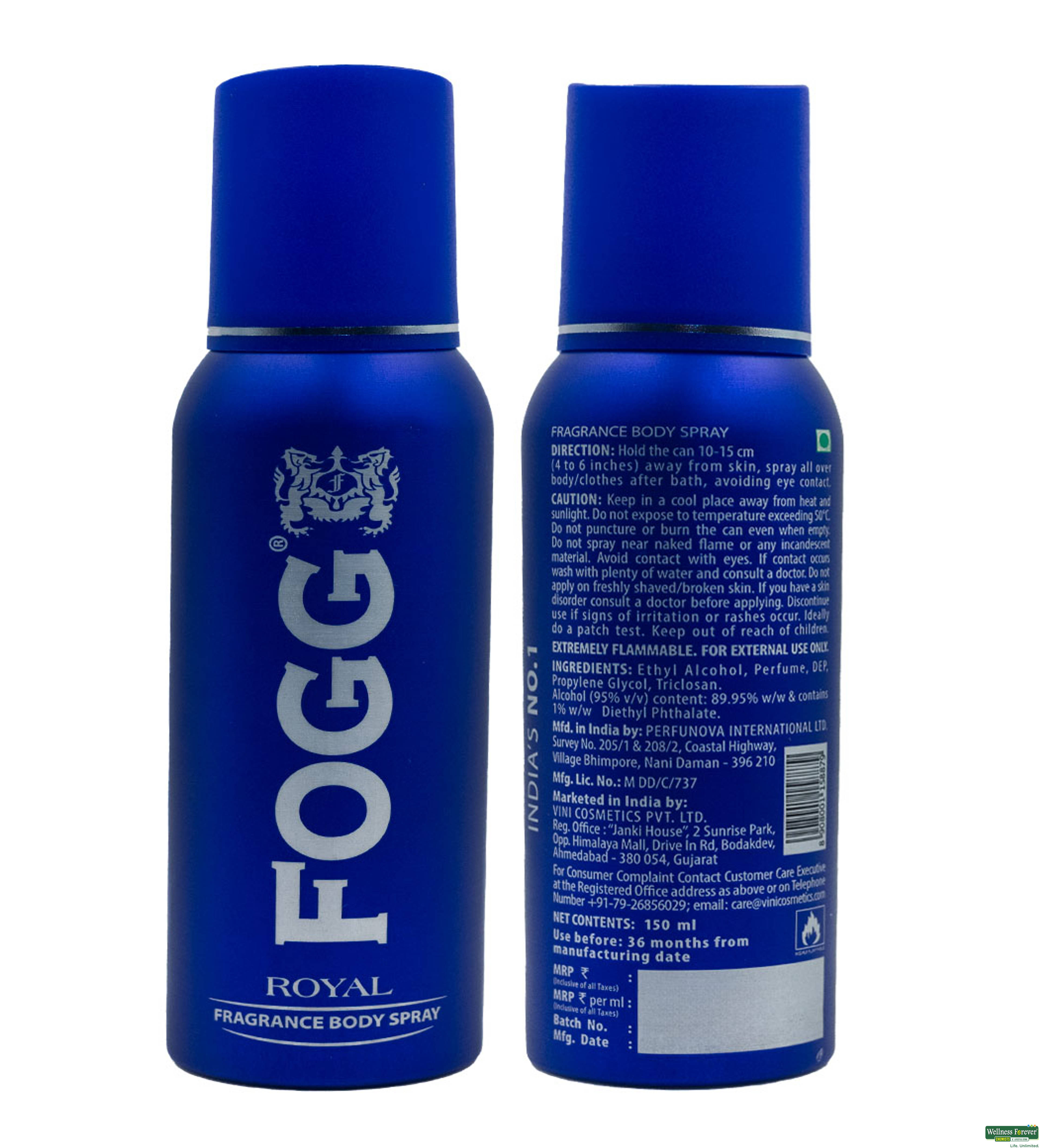 Fogg Royal Body Spray For Men 150ml-image
