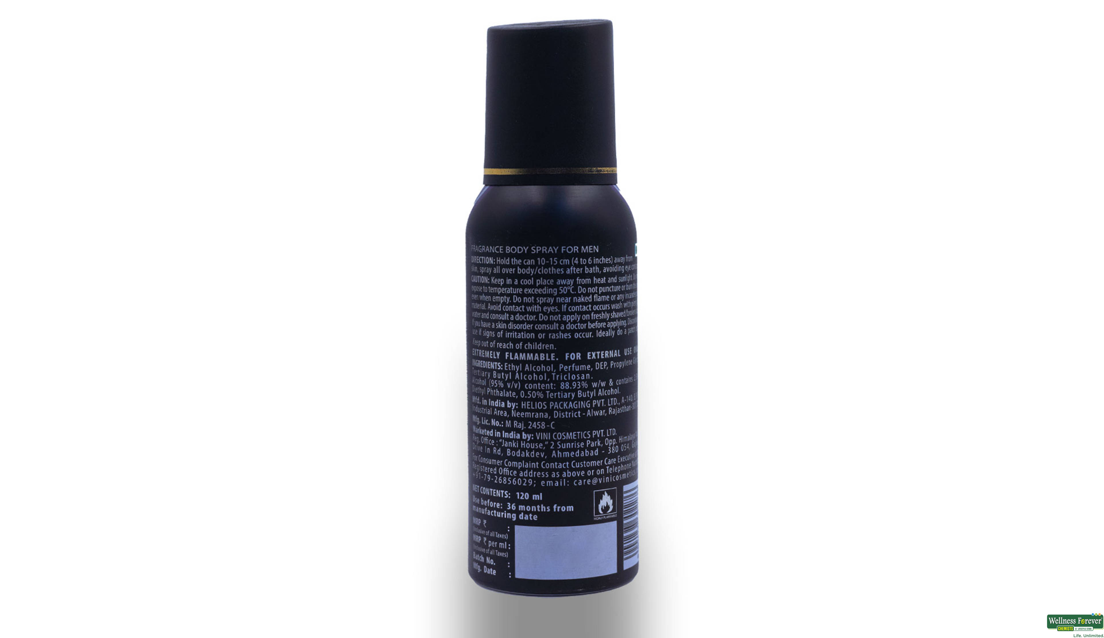 FOGG DEO ONE LEGEND BODY SPRAY 120ML- 3, 120ML, 