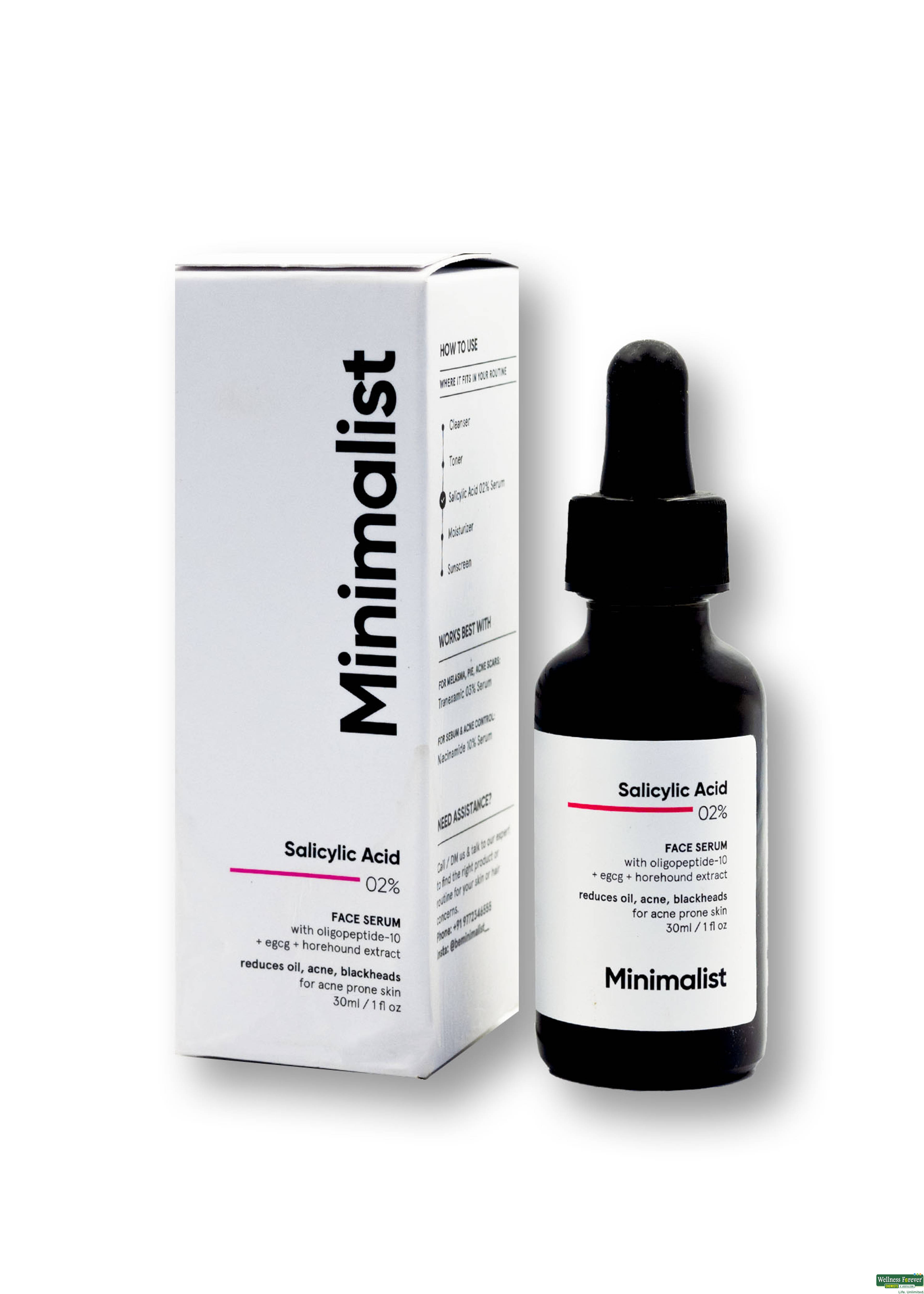 MINIMALIST 2% SALICYLIC ACID FACE SERUM 1PC-image