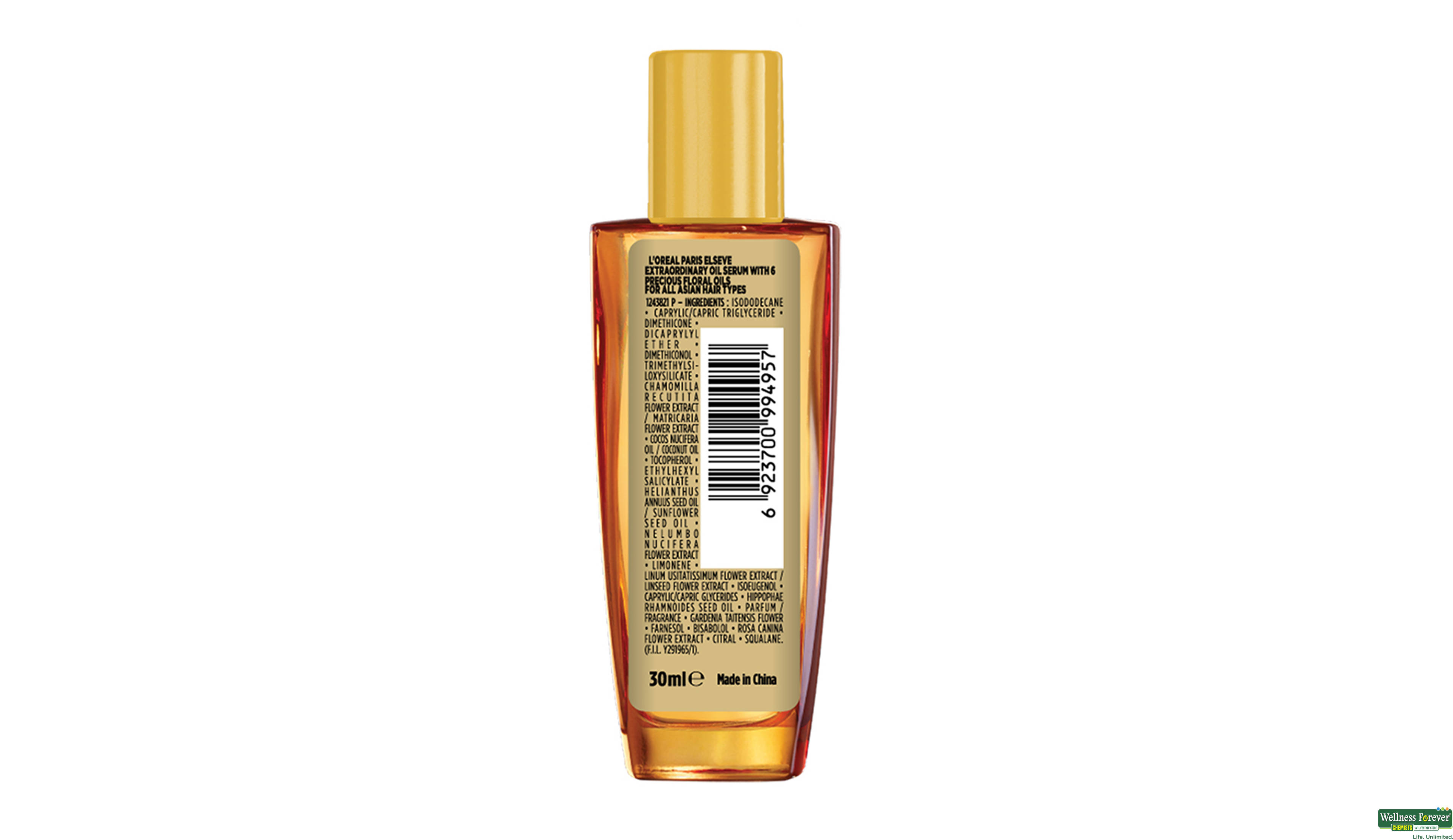 LOREAL PARIS ELSEVE EXTRAORDINARY OIL SERUM 30ML- 7, 30ML, 