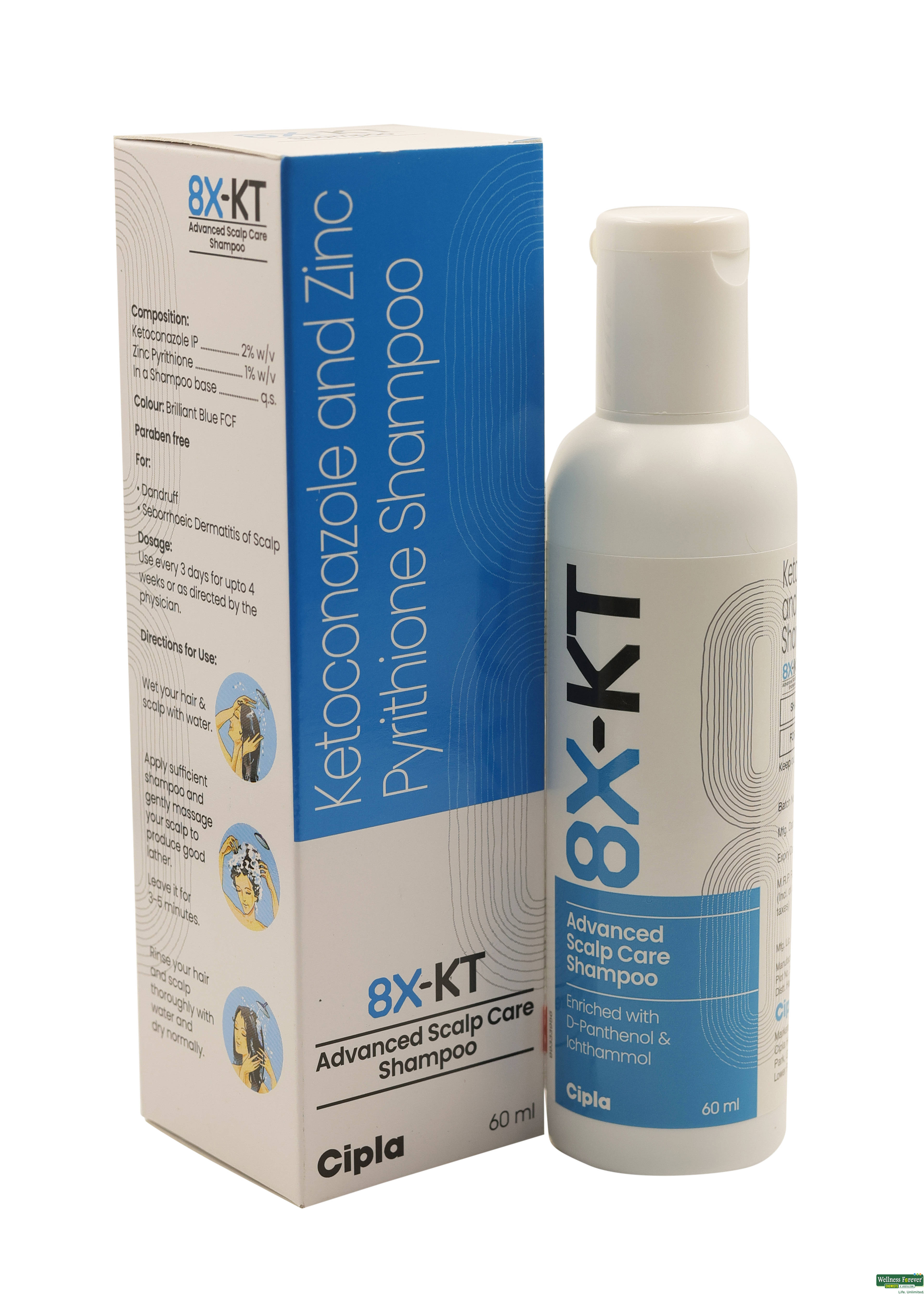 8X-KT Shampoo 60Ml-image