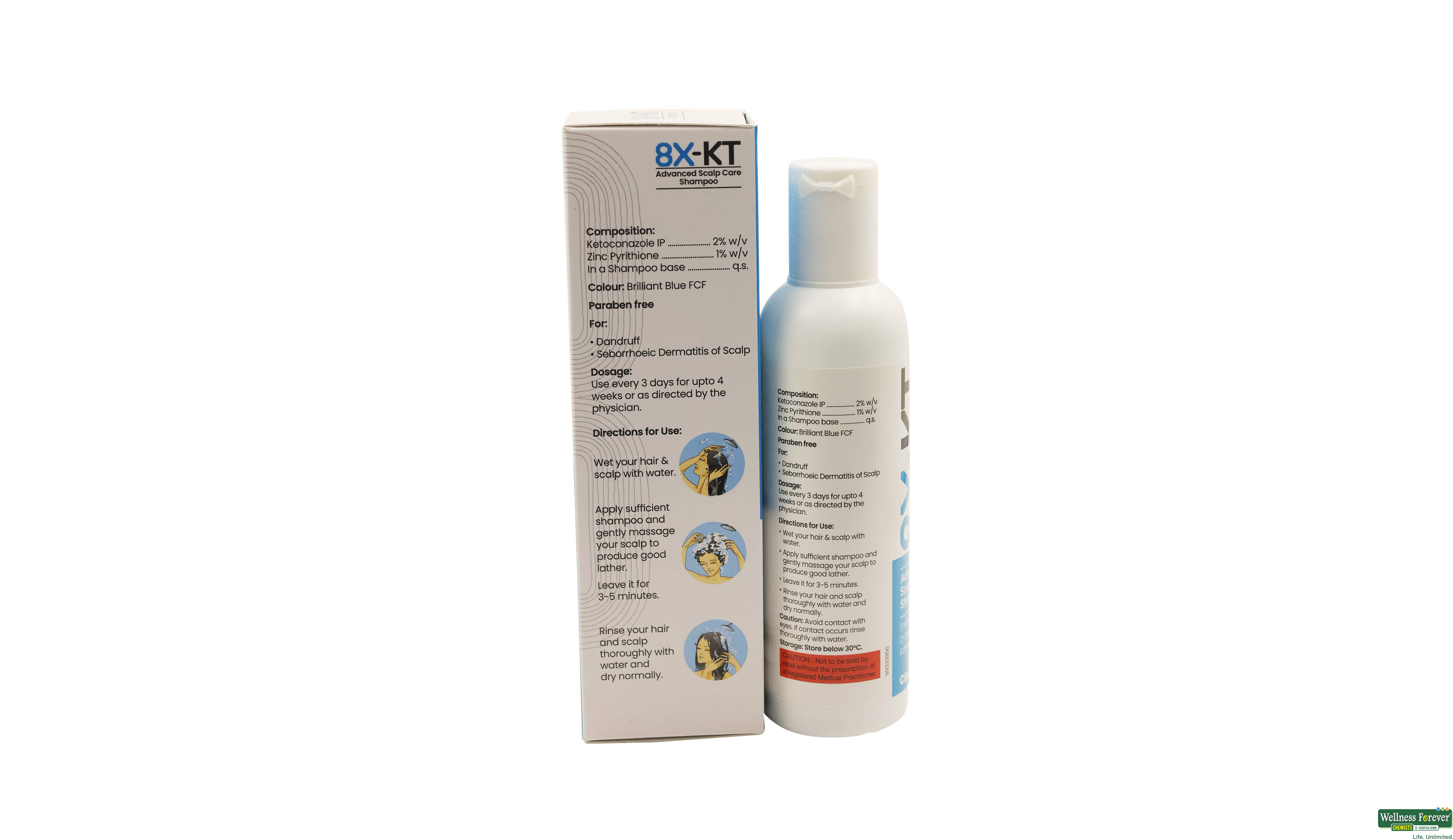 8X-KT SHAMP 60ML- 2, 60ML, 