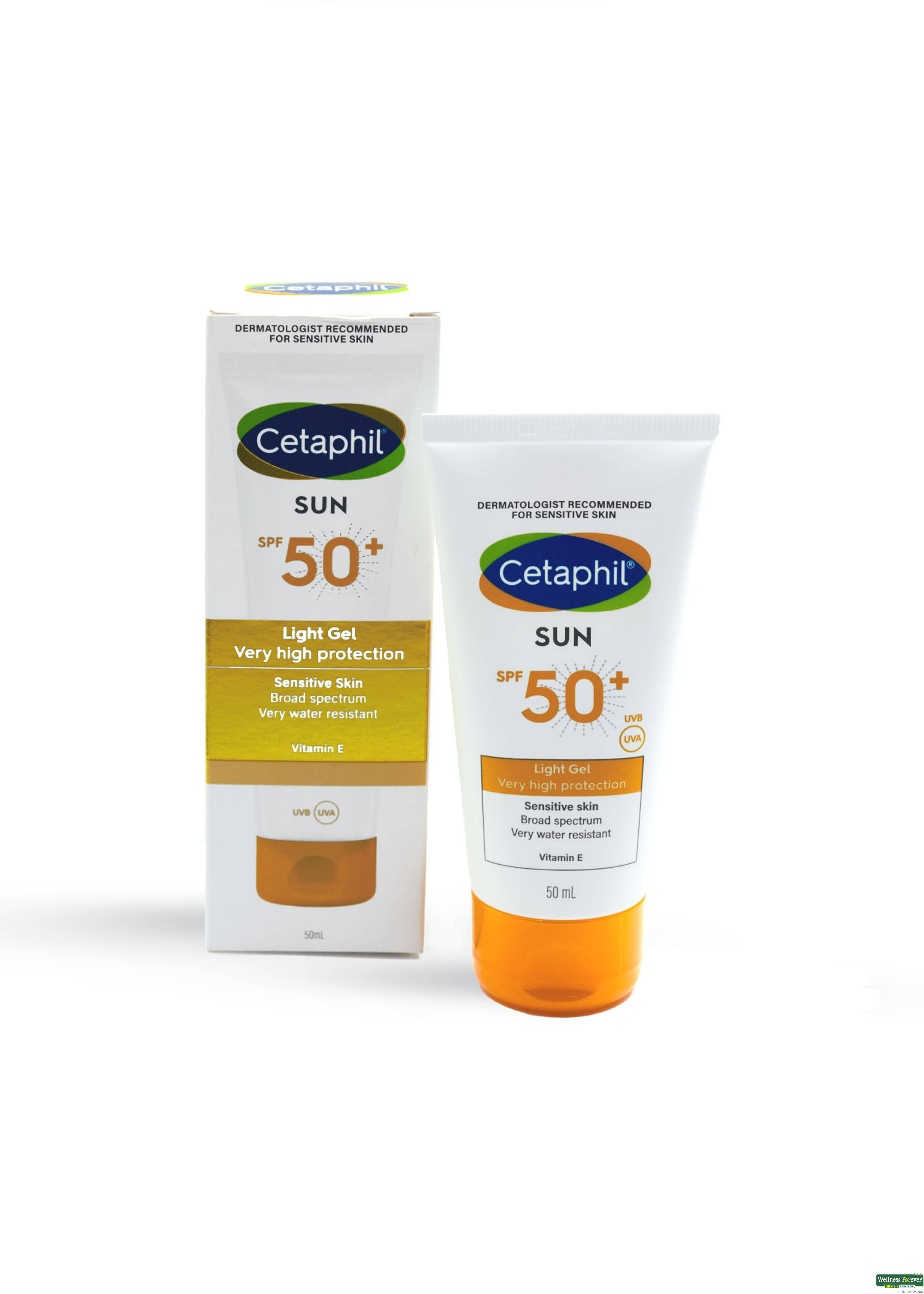 Cetaphil Sun Spf 50 Light Gel 50ml-image