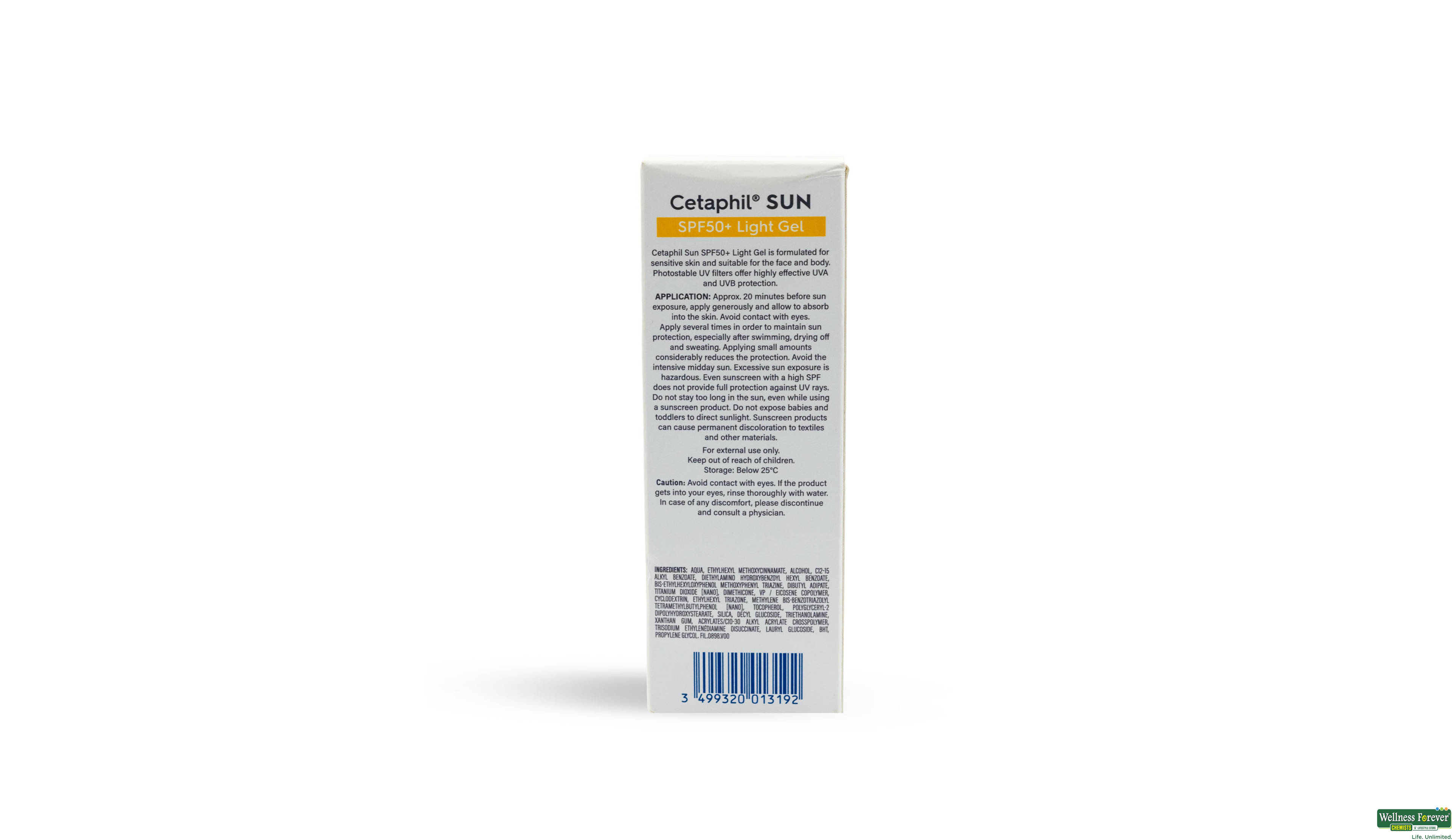 CETAPHIL SUN SPF 50 LIGHT GEL 50ML- 4, 50ML, 