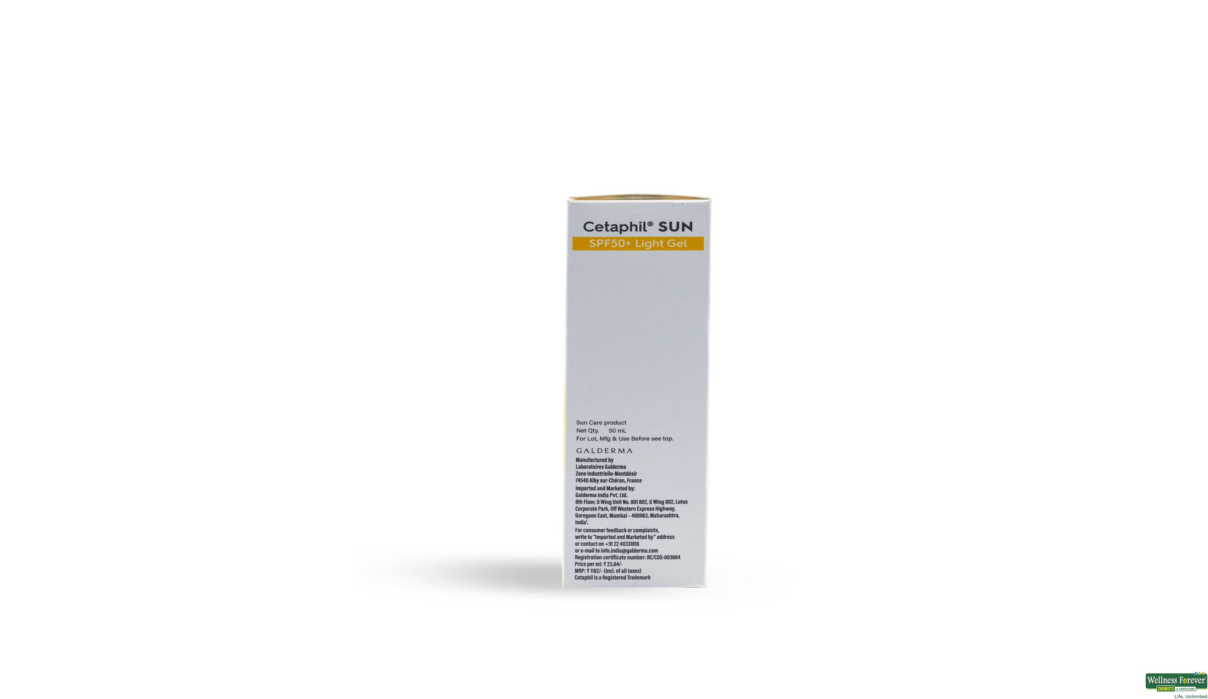 CETAPHIL SUN SPF 50 LIGHT GEL 50ML- 5, 50ML, 