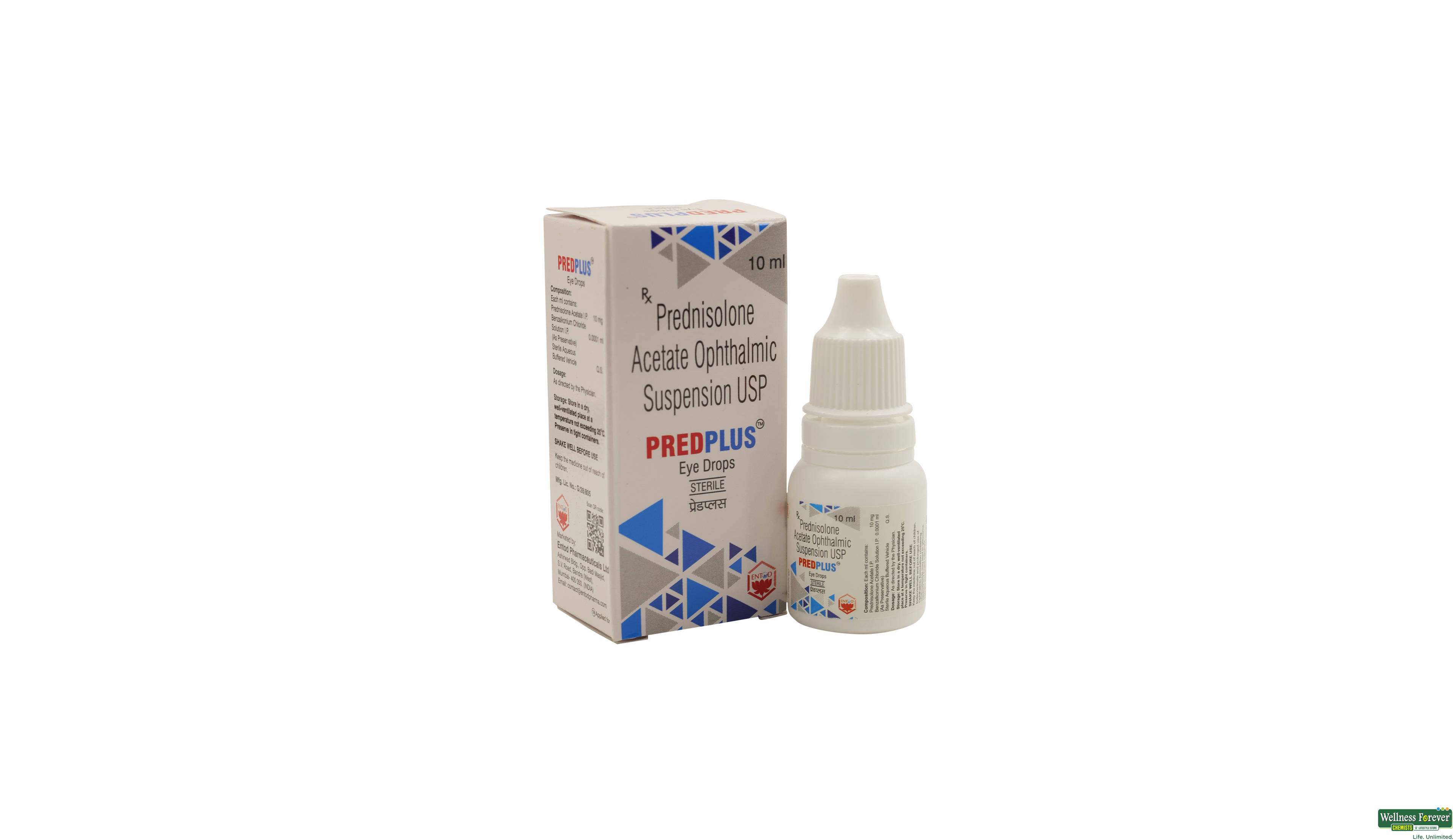 PREDPLUS 10MG E/DROPS SUSP 10ML- 1, 10ML, 