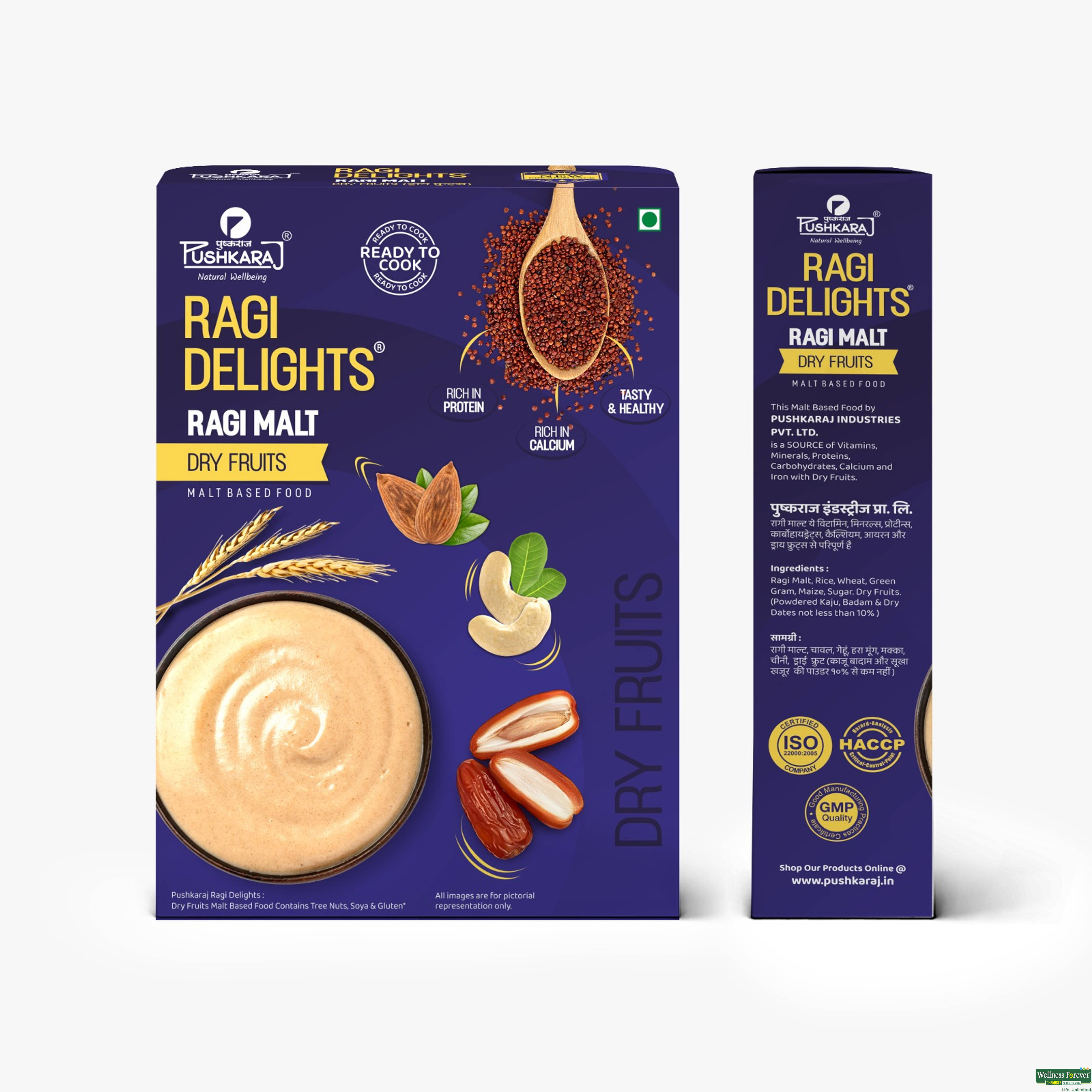PUSHKARAJ RAGI MALT DRY FRUIT-image