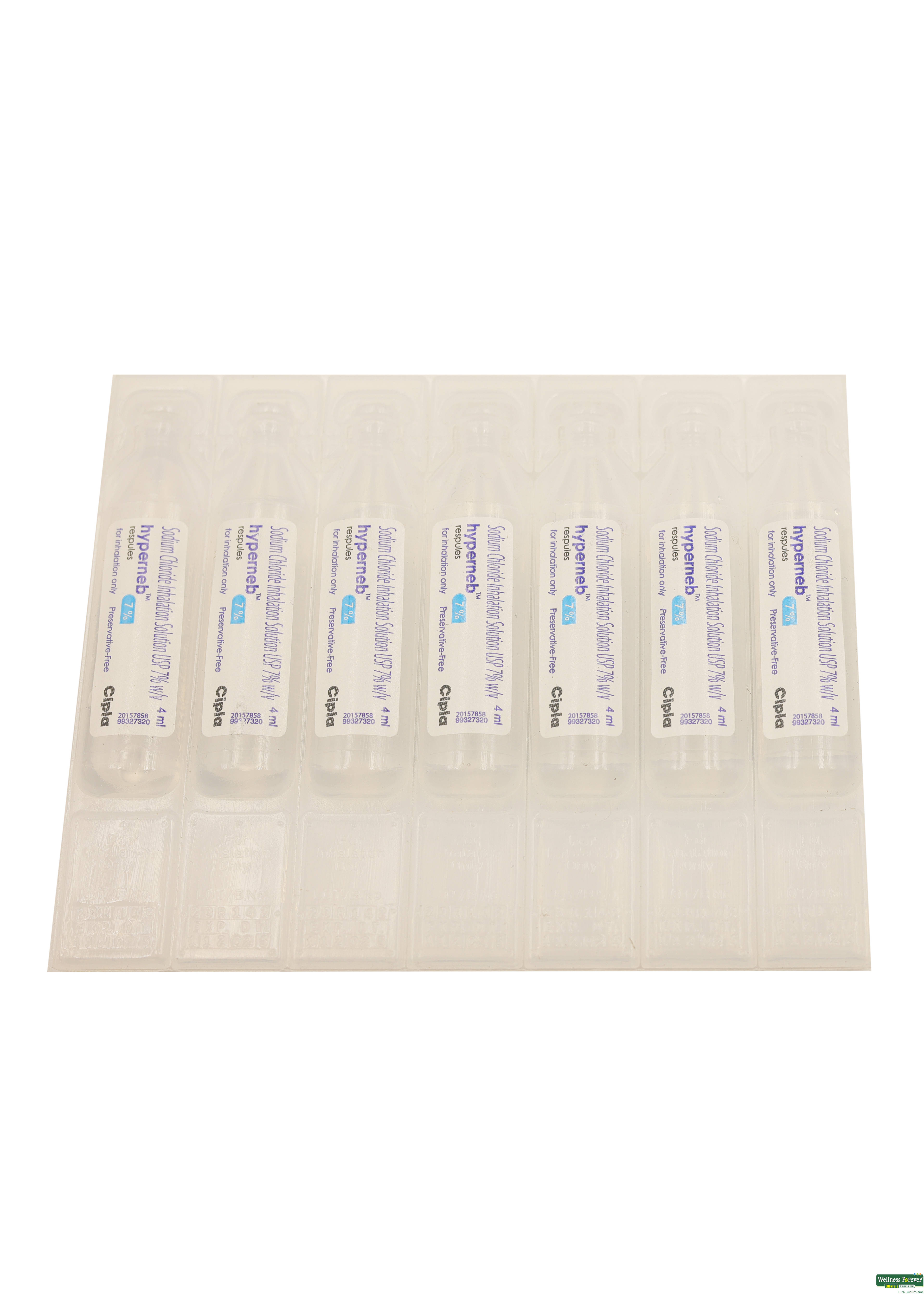 Hyperneb 7% Respules 4Ml-image