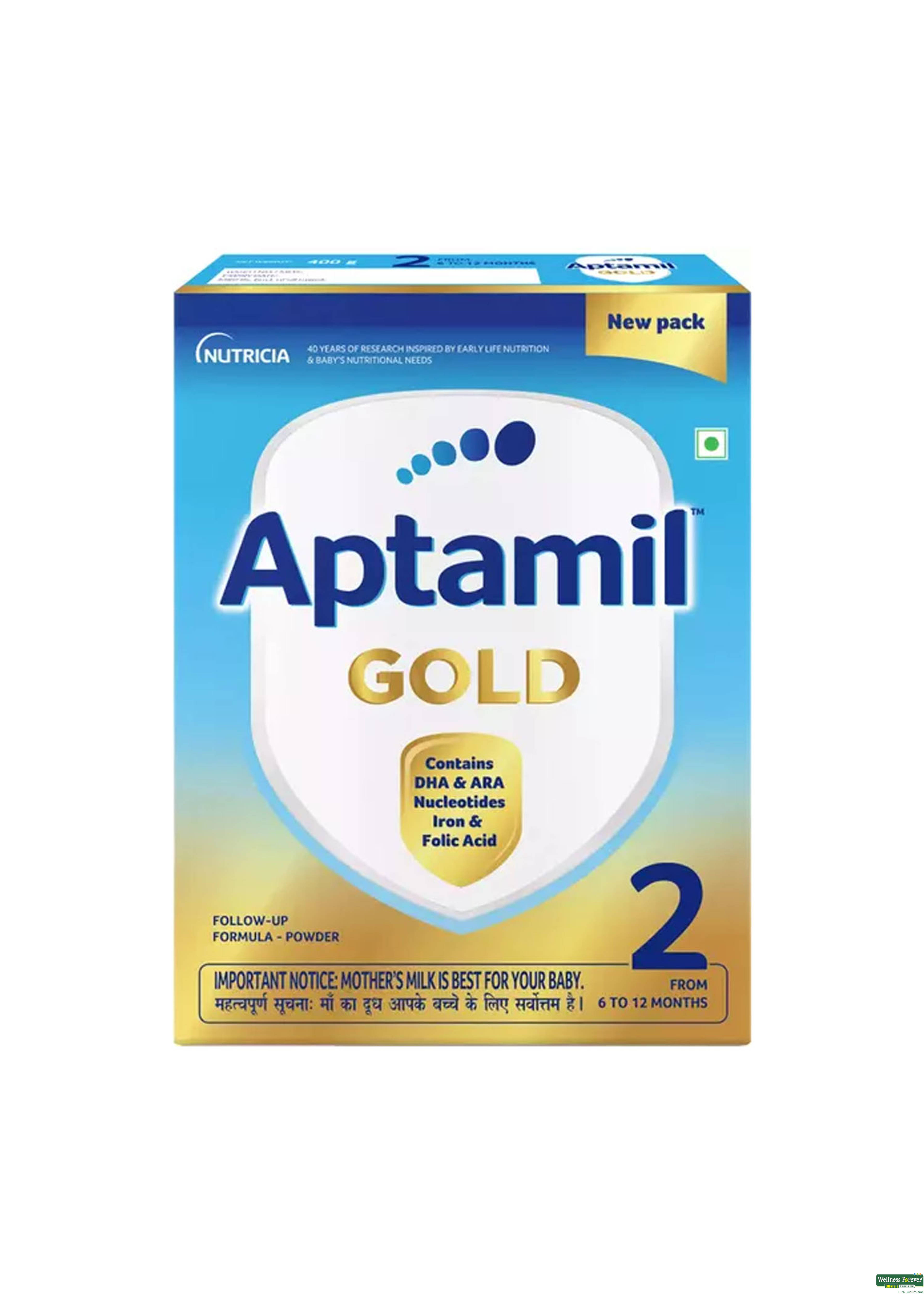 APTAMIL GOLD 2 PWDR REFIL 400GM-image