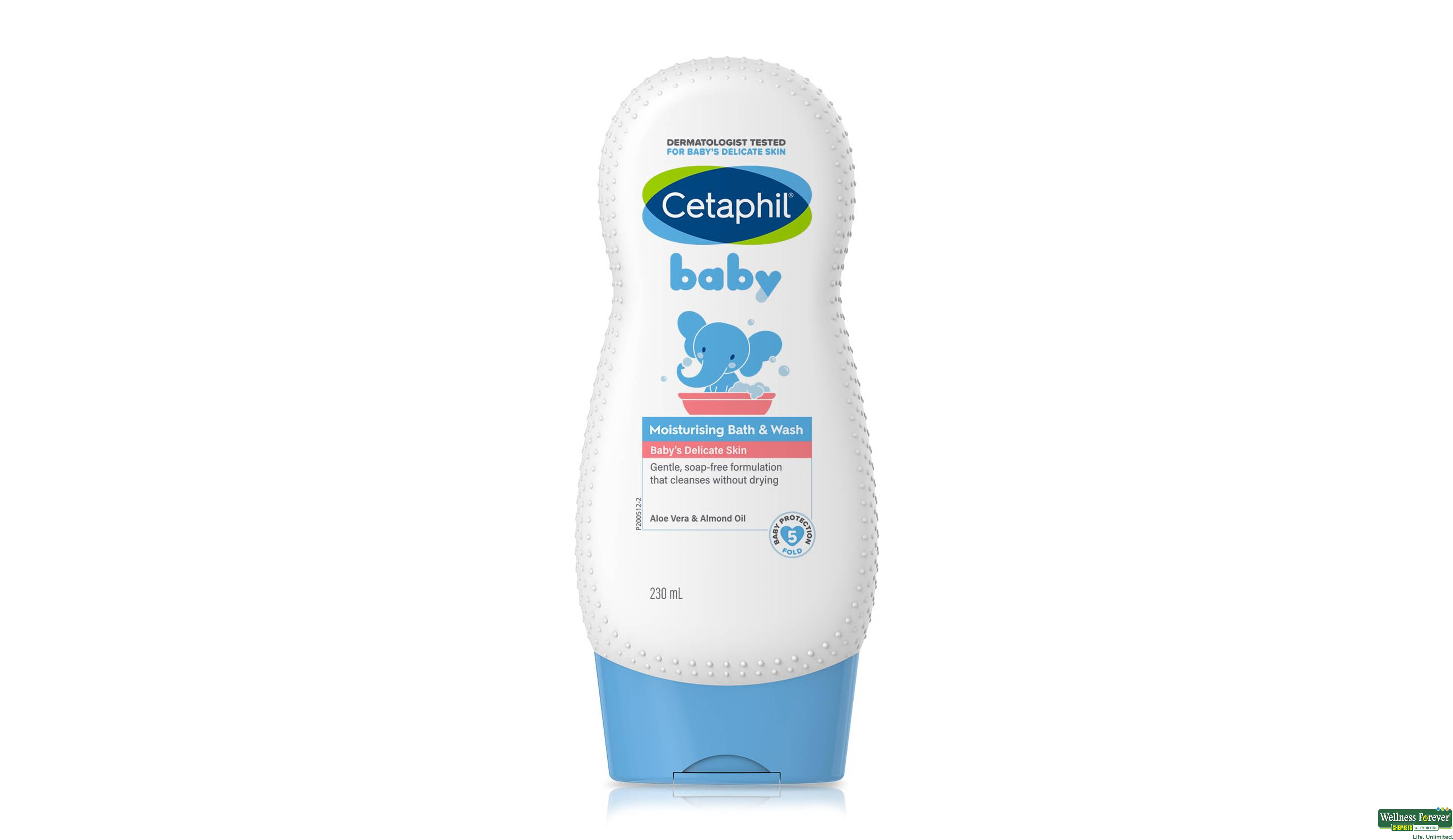 CETAPHIL BABY B/WASH MOISTURISING 230ML- 1, 230ML, 