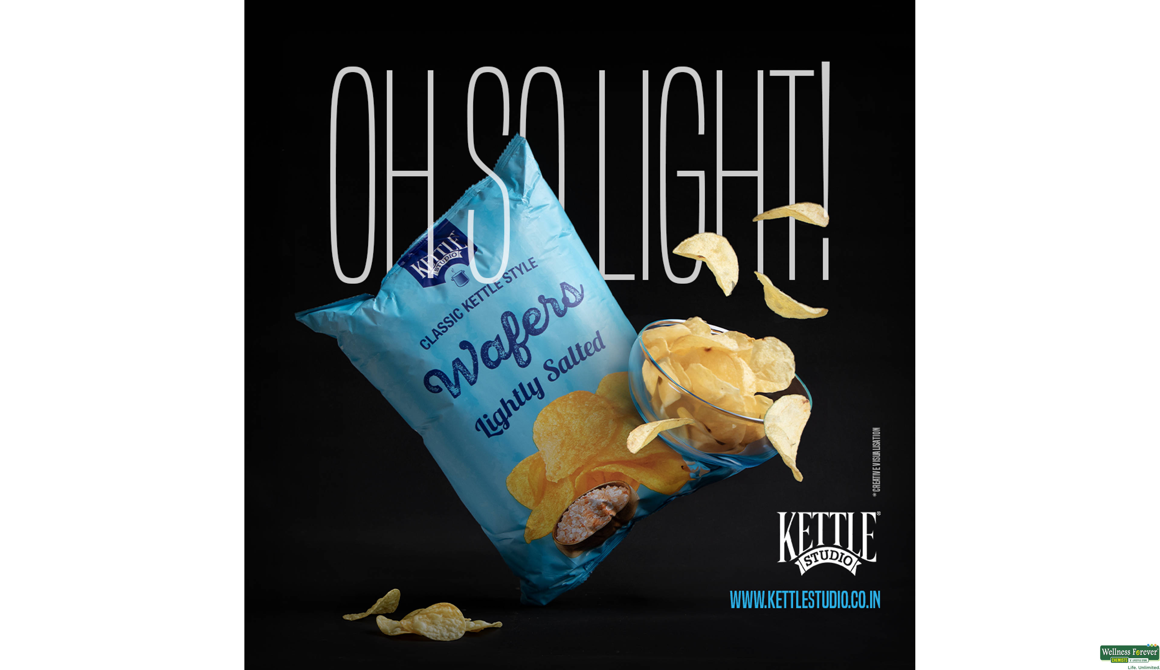 CLASSIC KETTLE STYLE WAFER LIGHTLY SALTED 140GM- 5, 140GM, 
