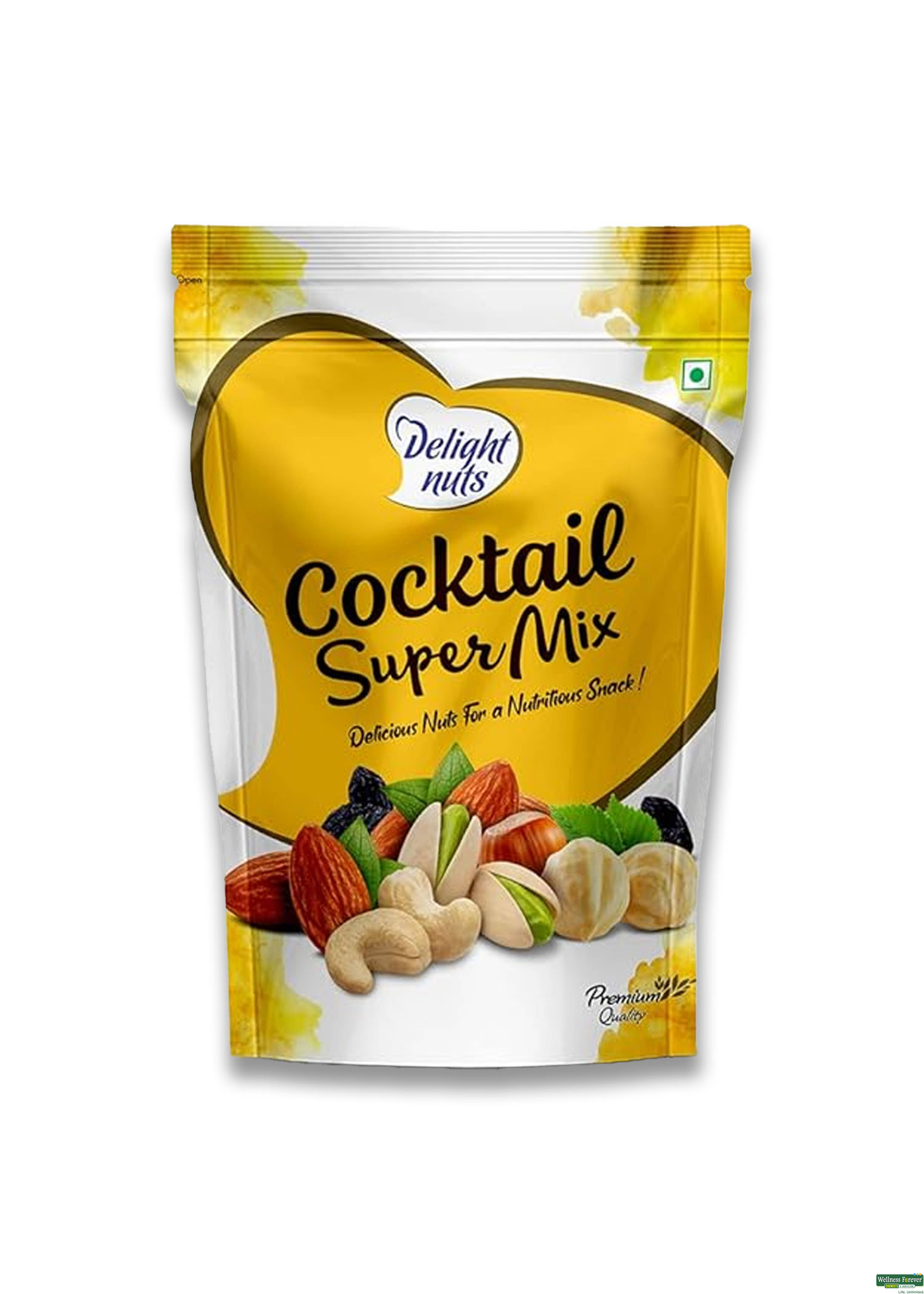 DELIGHT NUTS COCKTAIL SUPER MIX 200GM-image