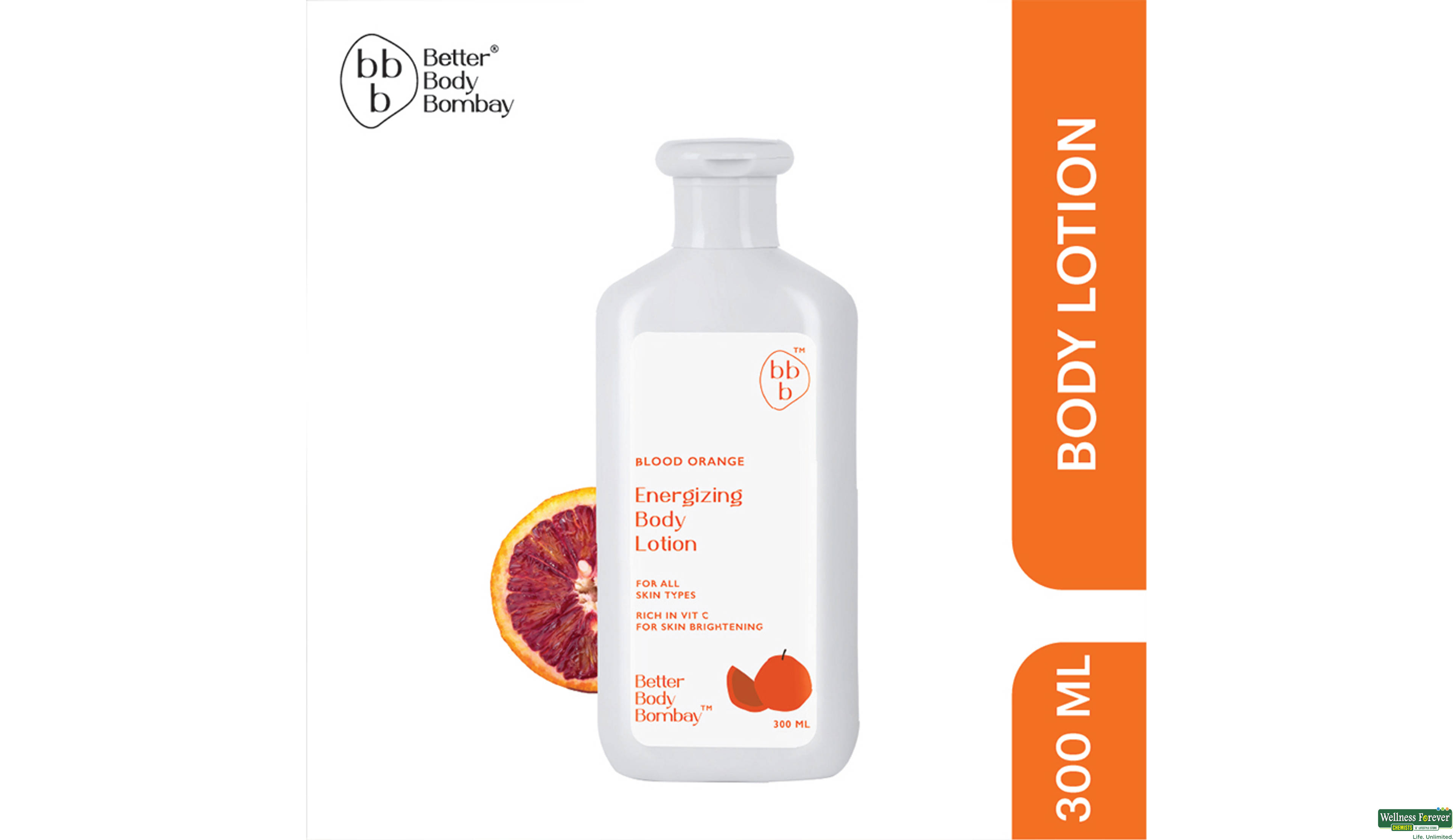 BBB BETTER B/LTON BLOOD ORANGE ENERGZNG 300ML- 1, 300ML, 