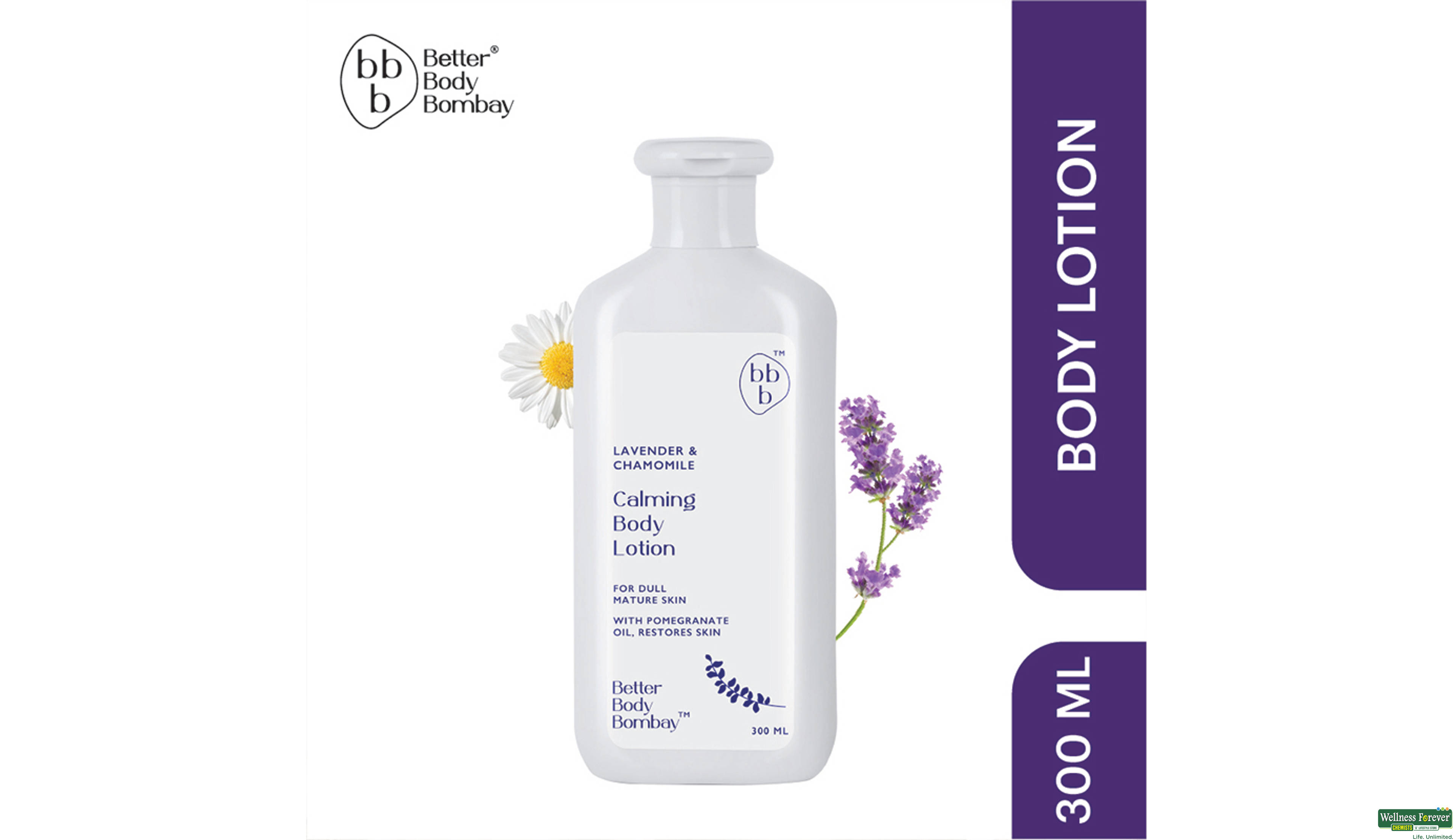 BBB B/LOTION LAVNDER & CHAMOMILE CALMNG 300ML- 1, 300ML, 