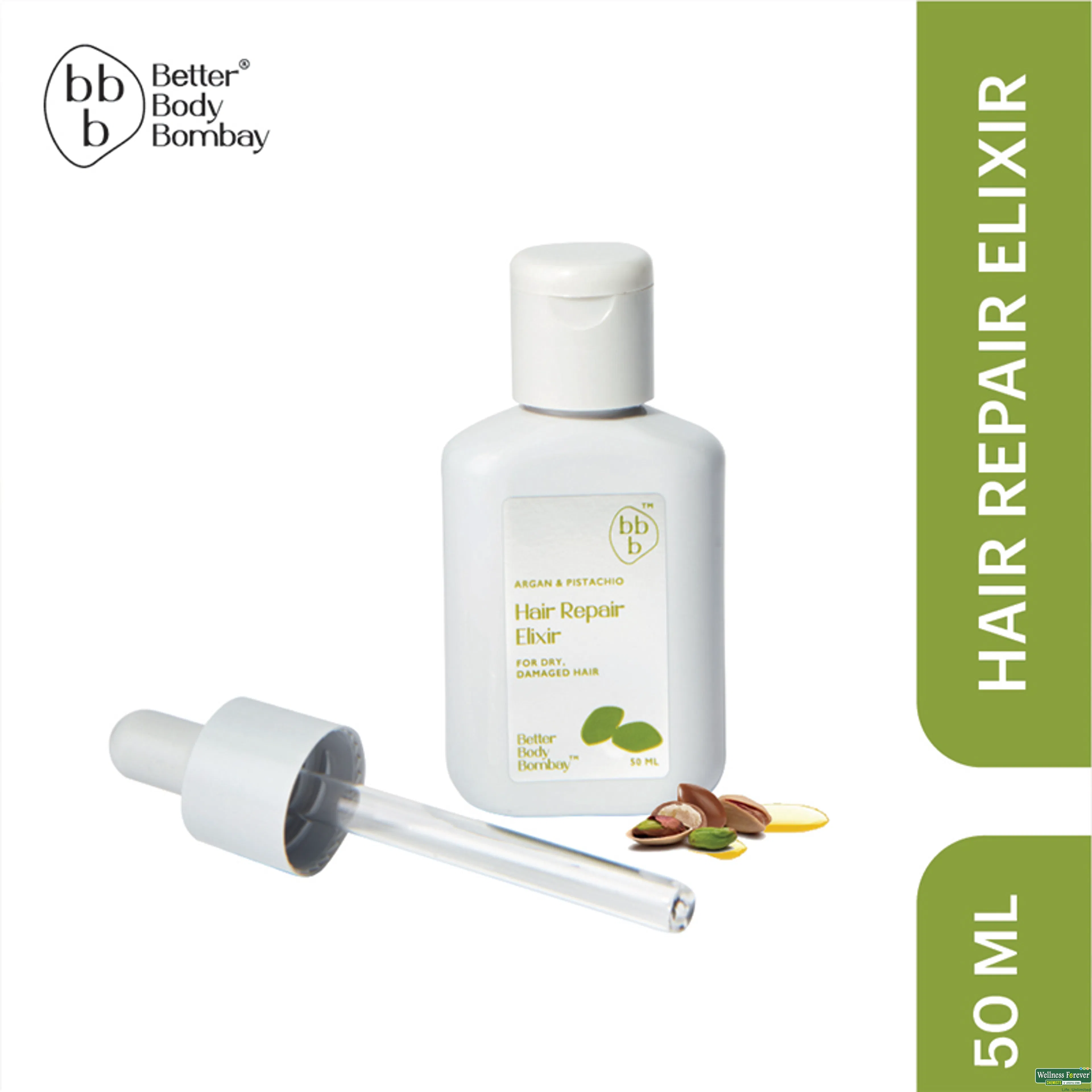 BBB ARGAN & PISTACHIO HAIR REPAIR ELIXIR 50ML-image