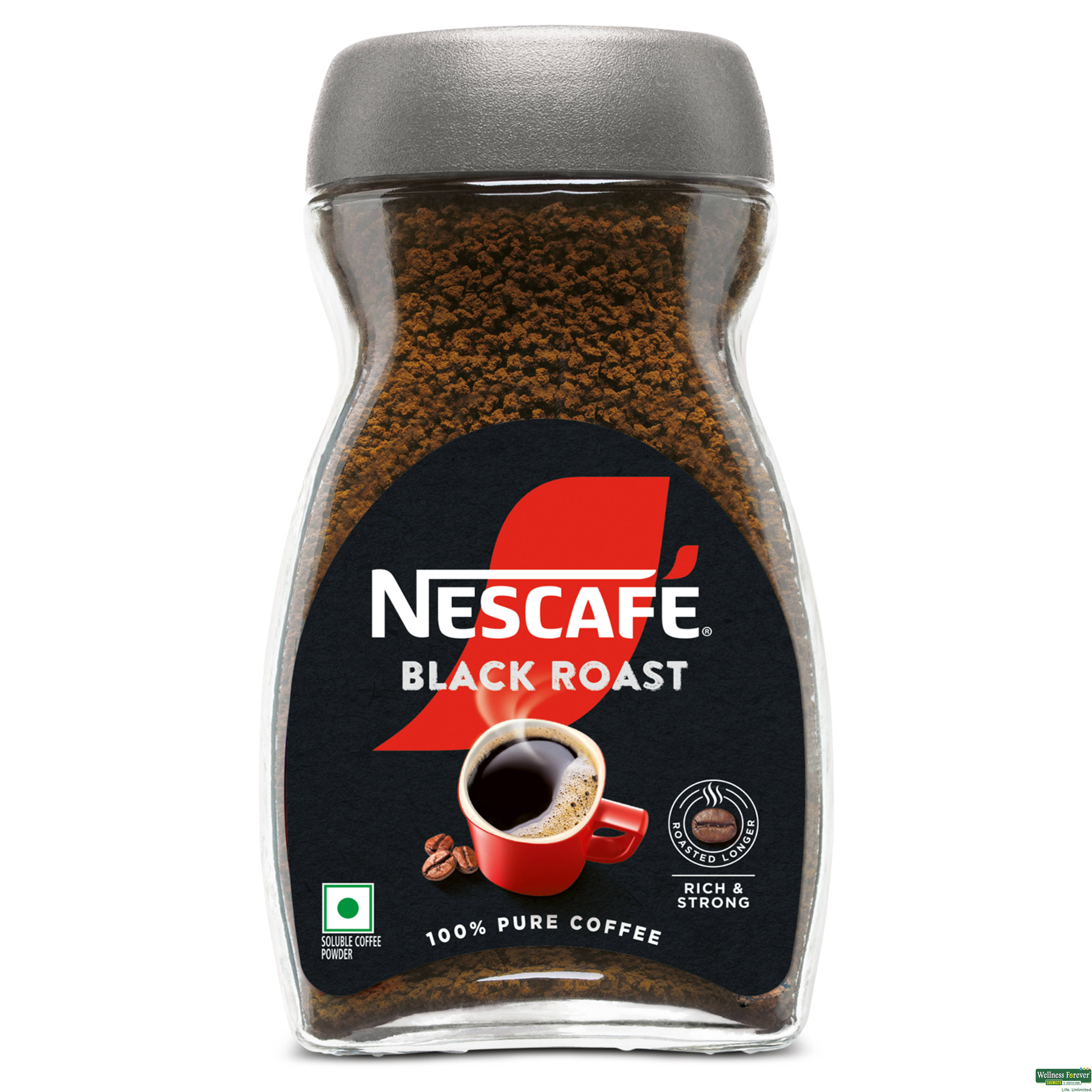 NESCAFE CLASSIC BLACK ROAST JAR 100GM-image