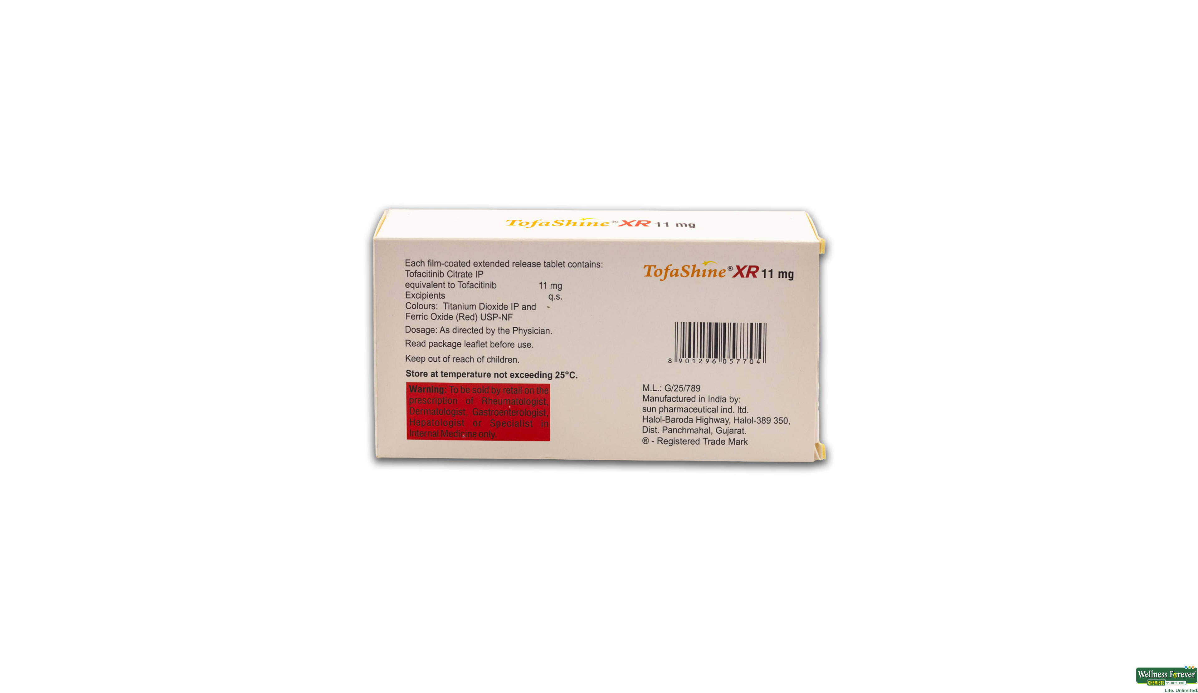 TOFASHINE XR 11MG 10TAB- 2, 10TAB, 