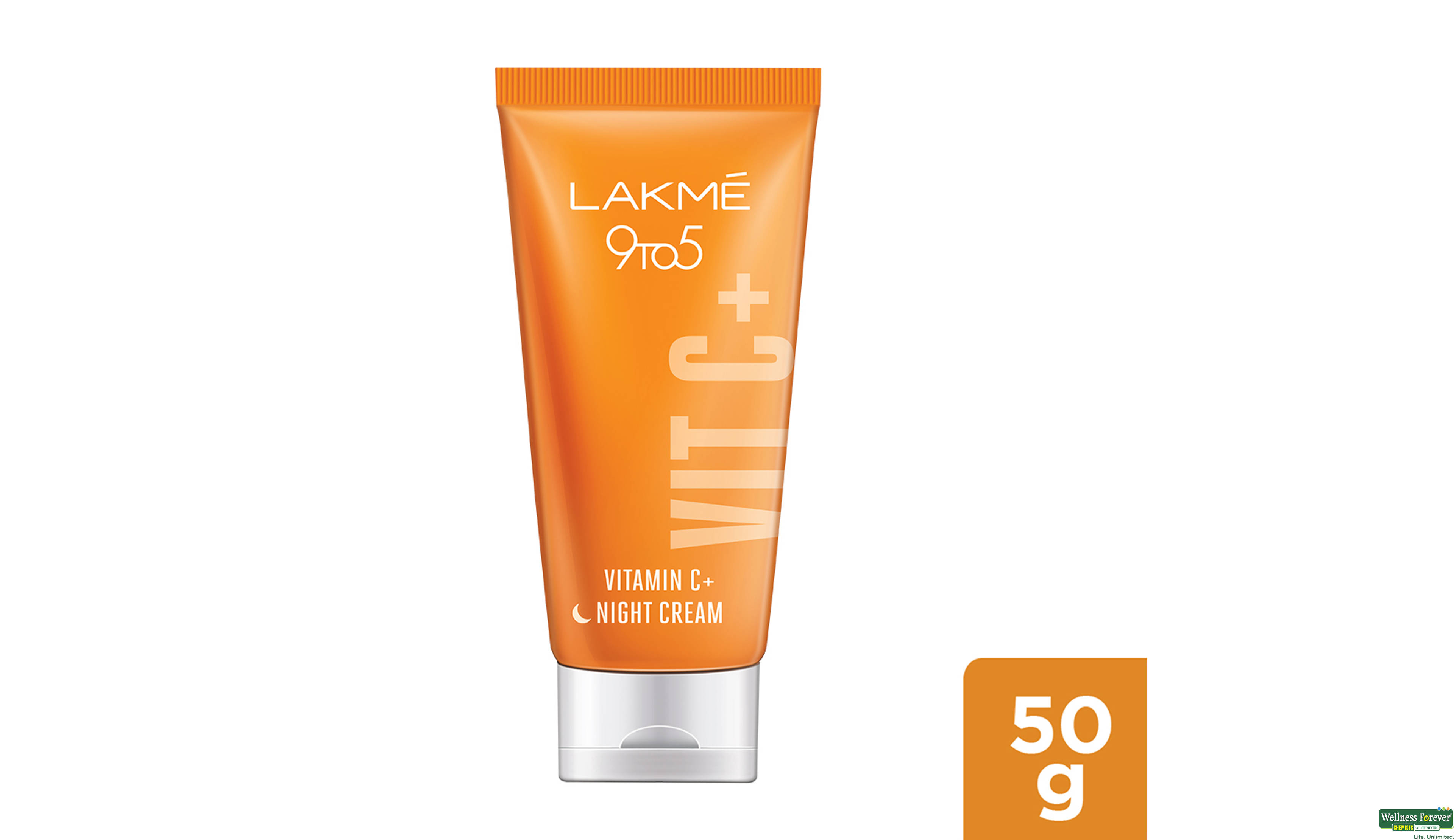 LAKME VITAMIN C NIGHT CREAM 50 GM- 1, 50GM, 