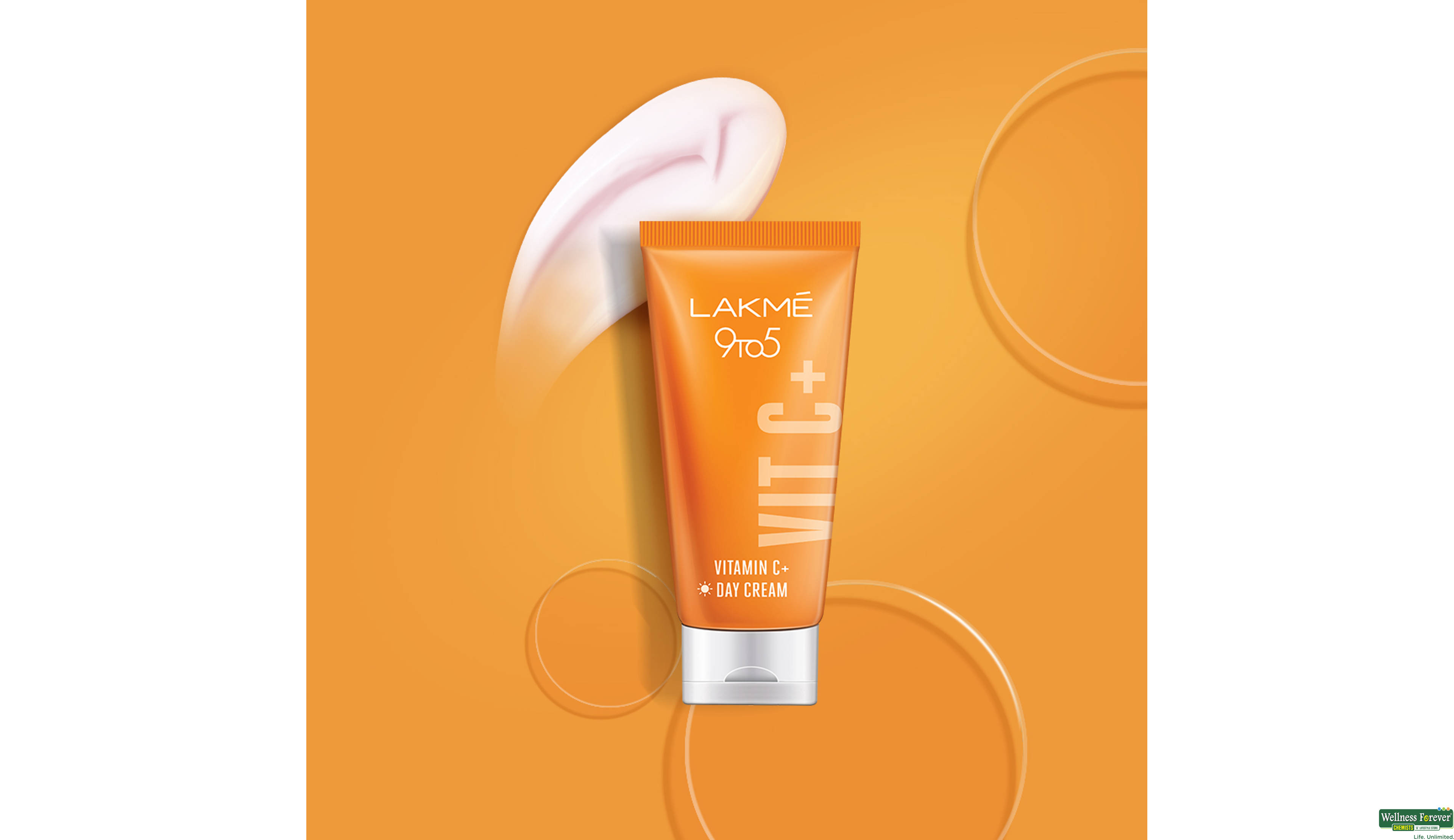 LAKME VITAMIN C+ DAY CREAM 50 GM- 7, 50GM, 