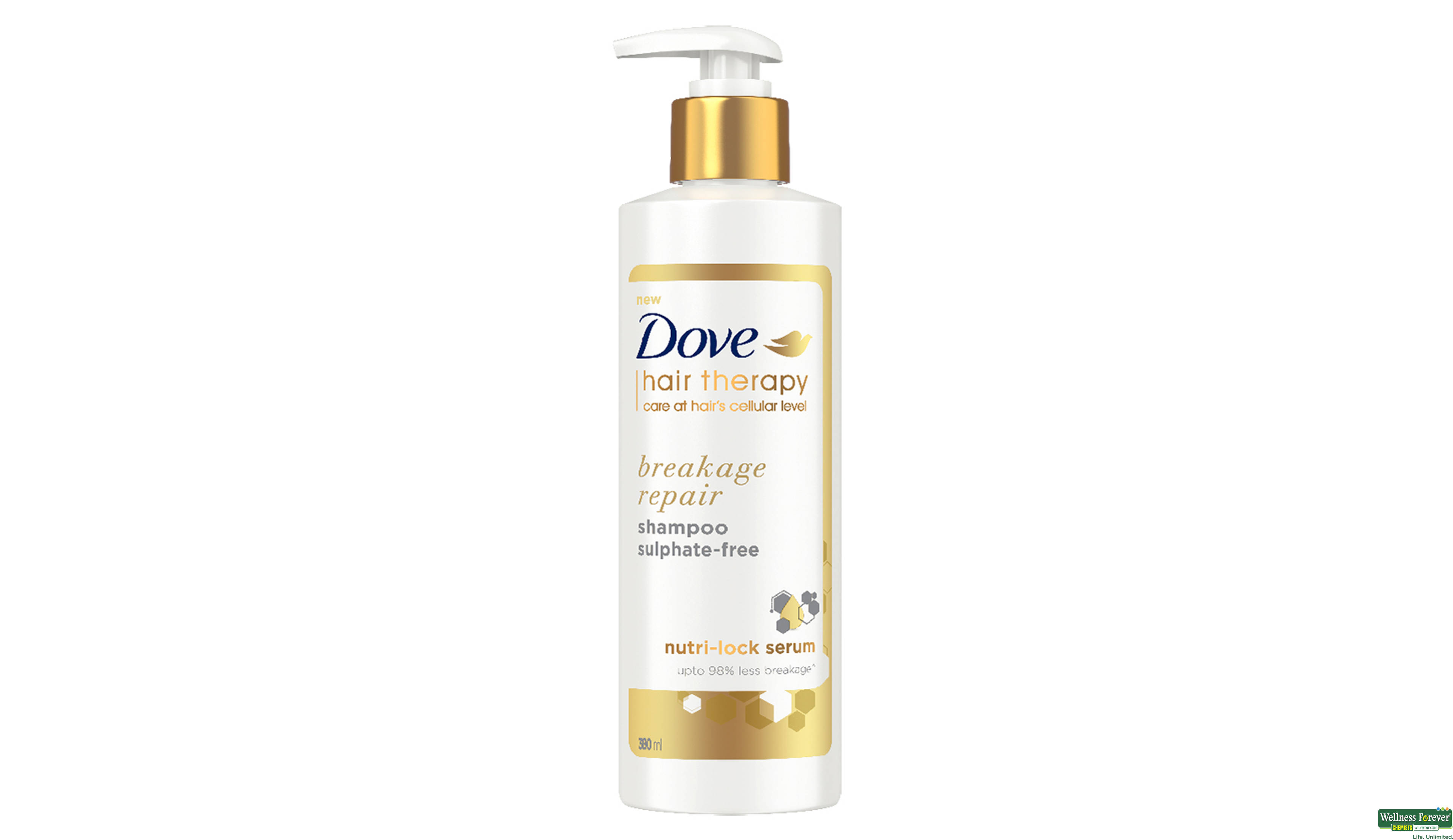 DOVE SHMP HAIR THERAPY 380 ML- 2, 380ML, 