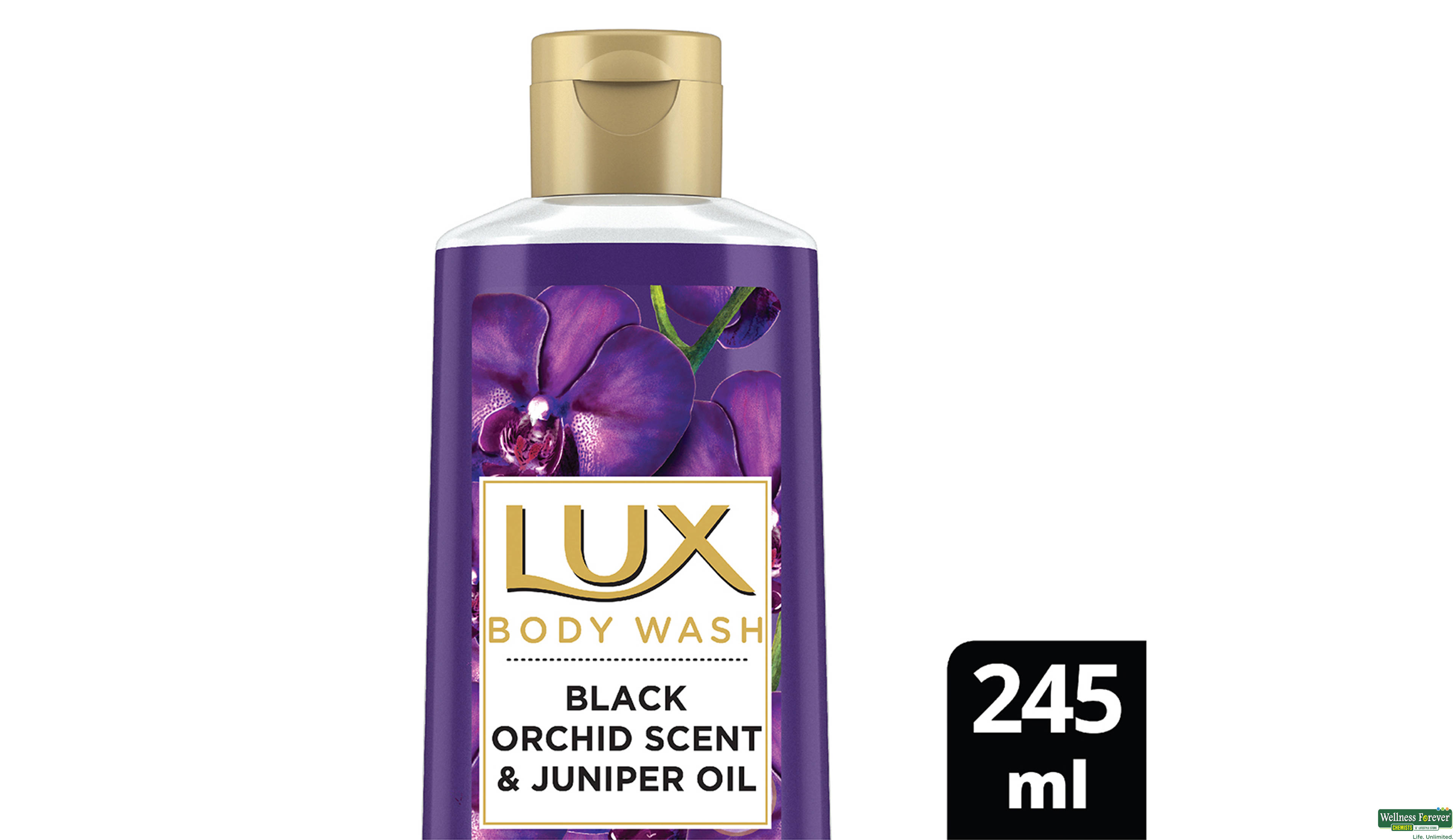 LUX S/GEL BLACK ORCHID FRGRNCE 245ML- 1, 245ML, 