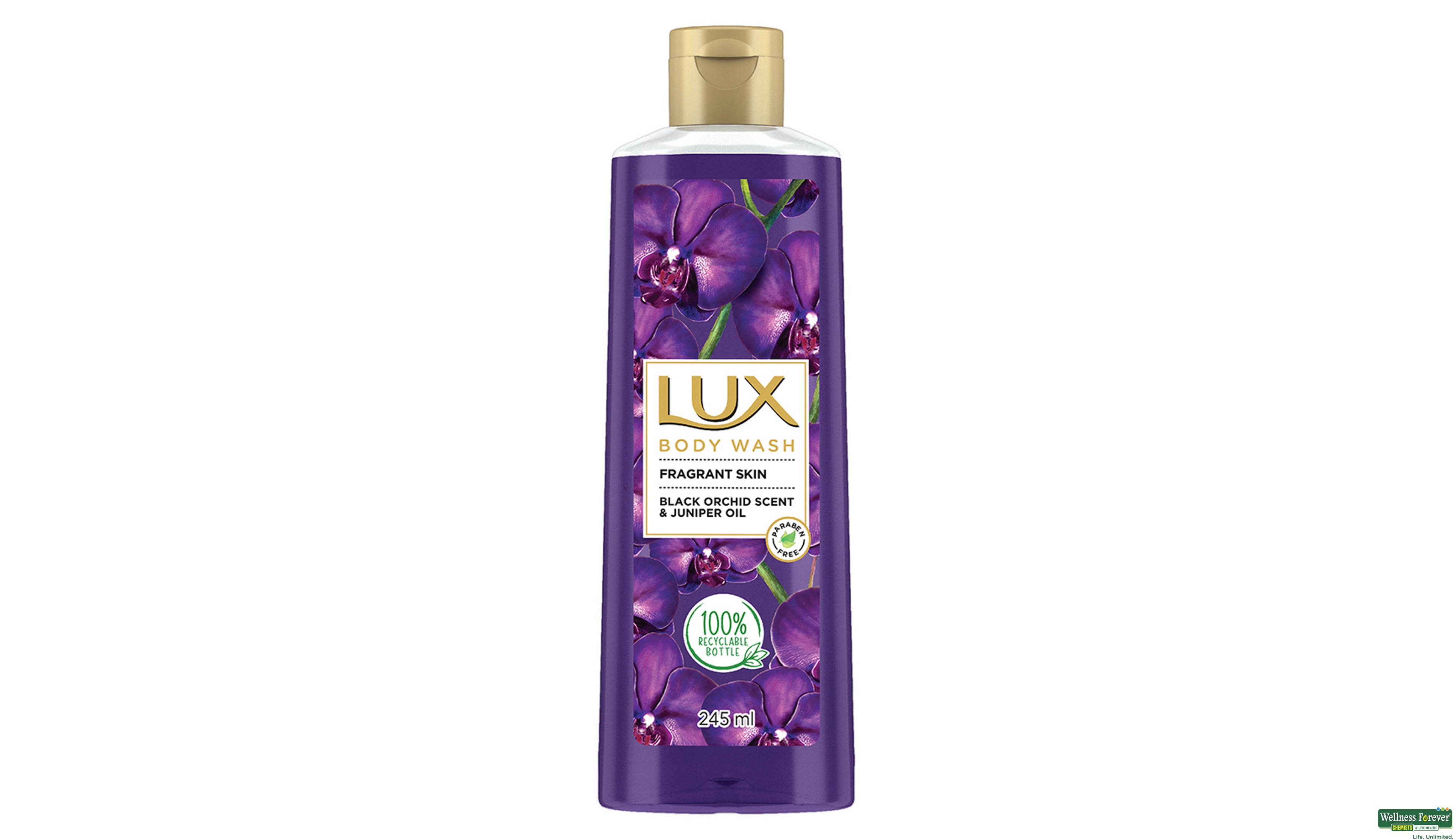 LUX S/GEL BLACK ORCHID FRGRNCE 245ML- 2, 245ML, 