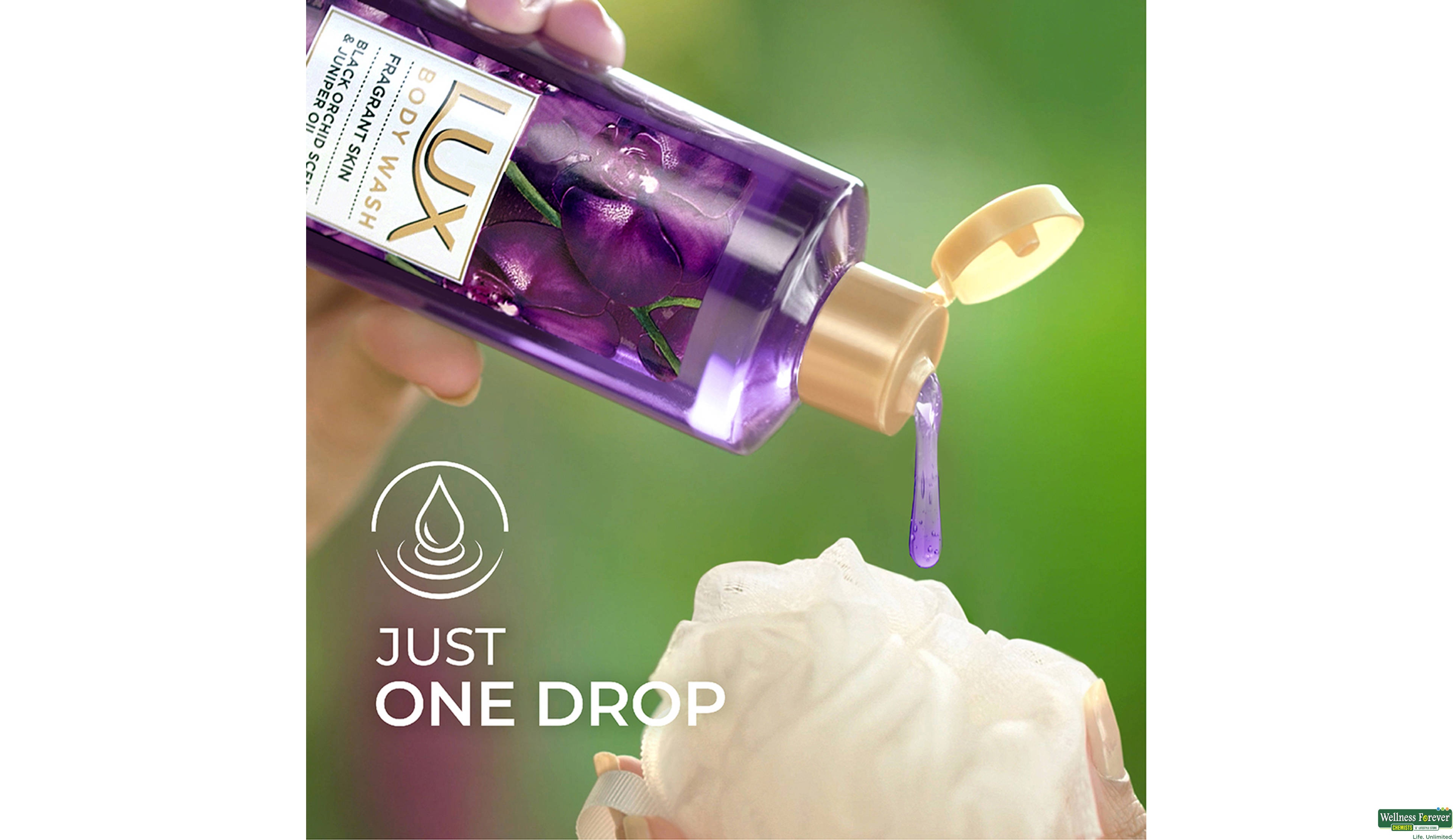 LUX S/GEL BLACK ORCHID FRGRNCE 245ML- 7, 245ML, 