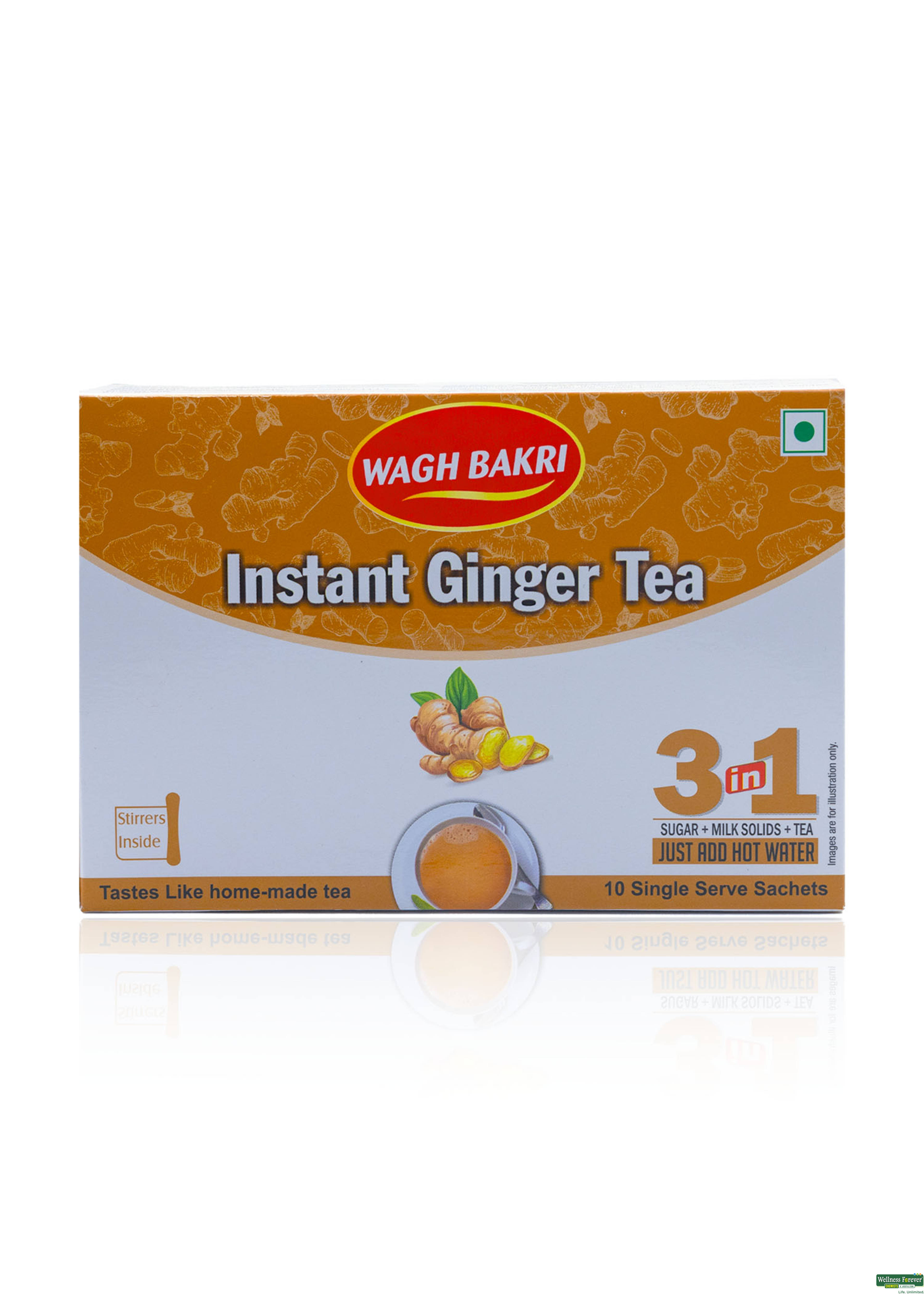 Wagh Bakri Instant Ginger Tea 140g-image