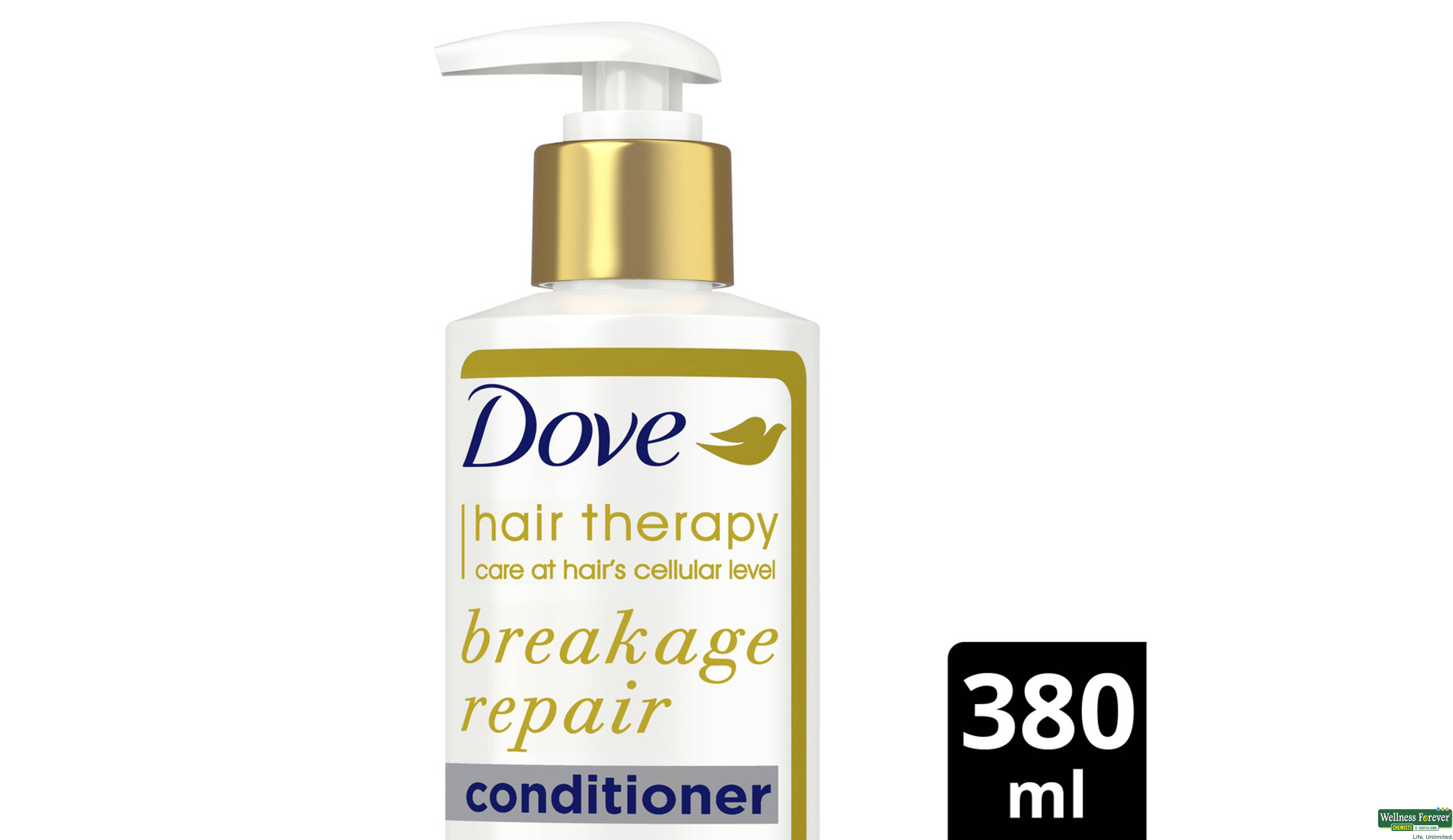 DOVE CND BREAKAGE REPAIR 380ML- 1, 380ML, 