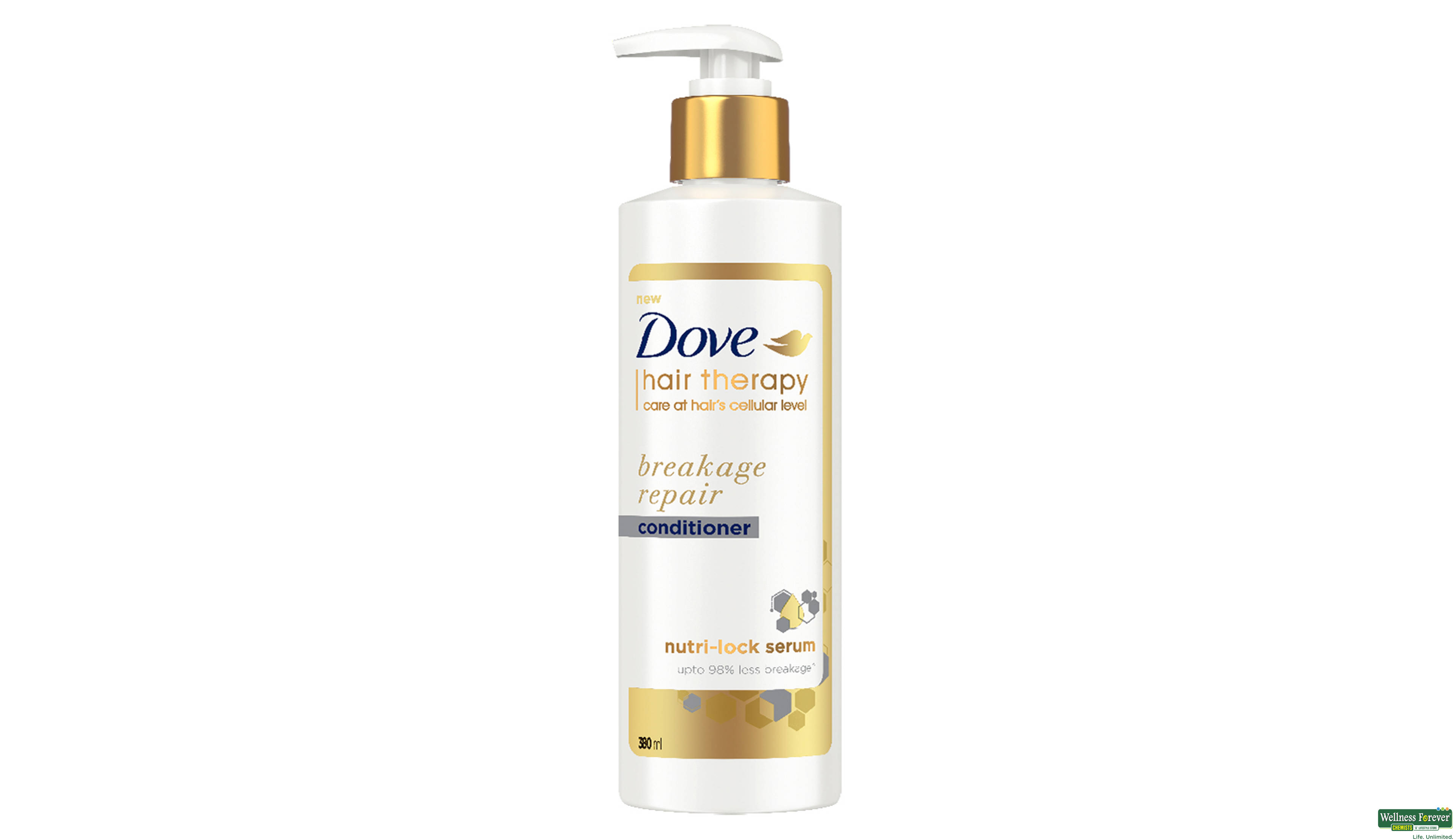 DOVE CND BREAKAGE REPAIR 380ML- 2, 380ML, 