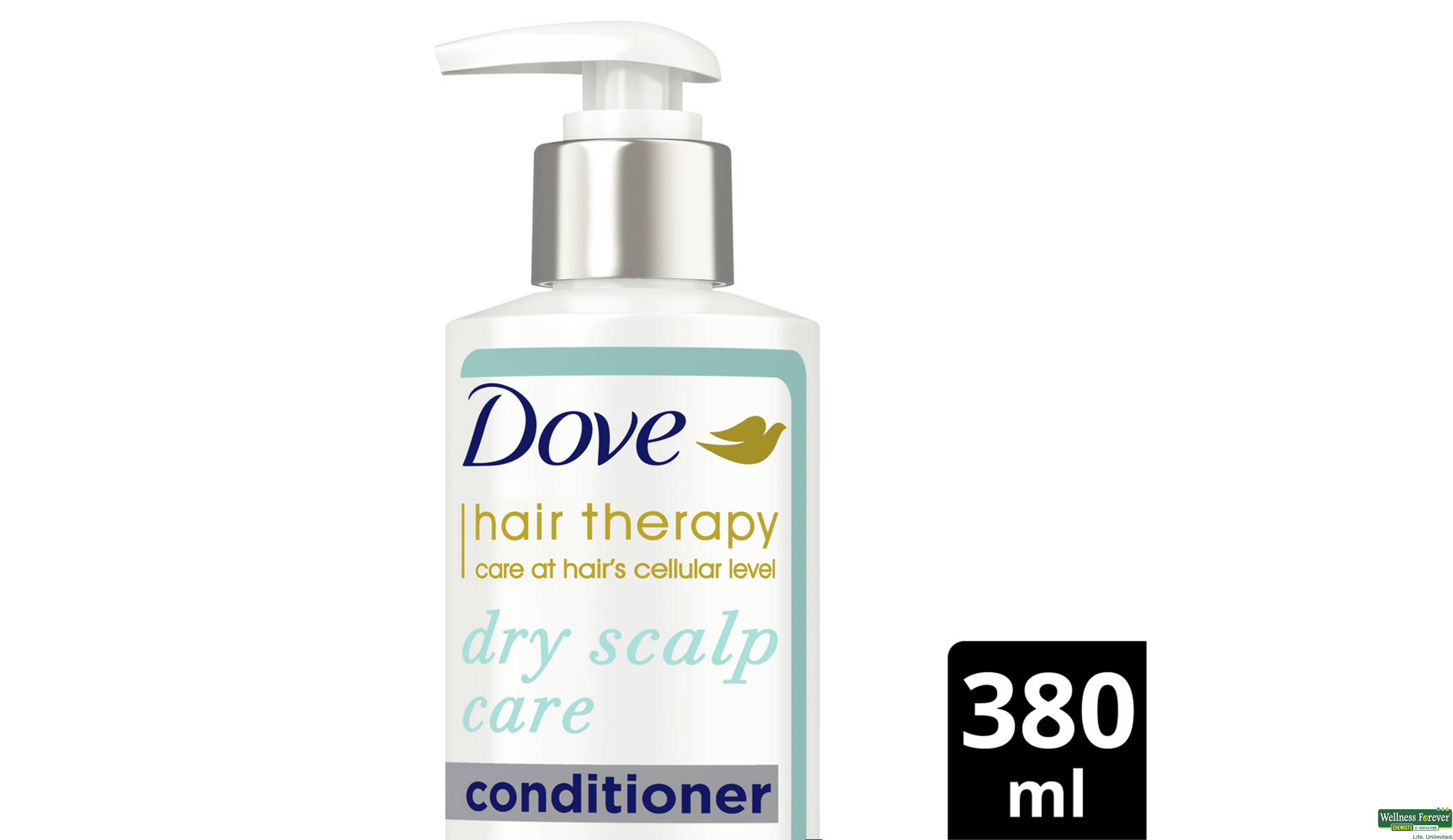 DOVE COND DRY SCALP 380ML- 1, 380ML, 