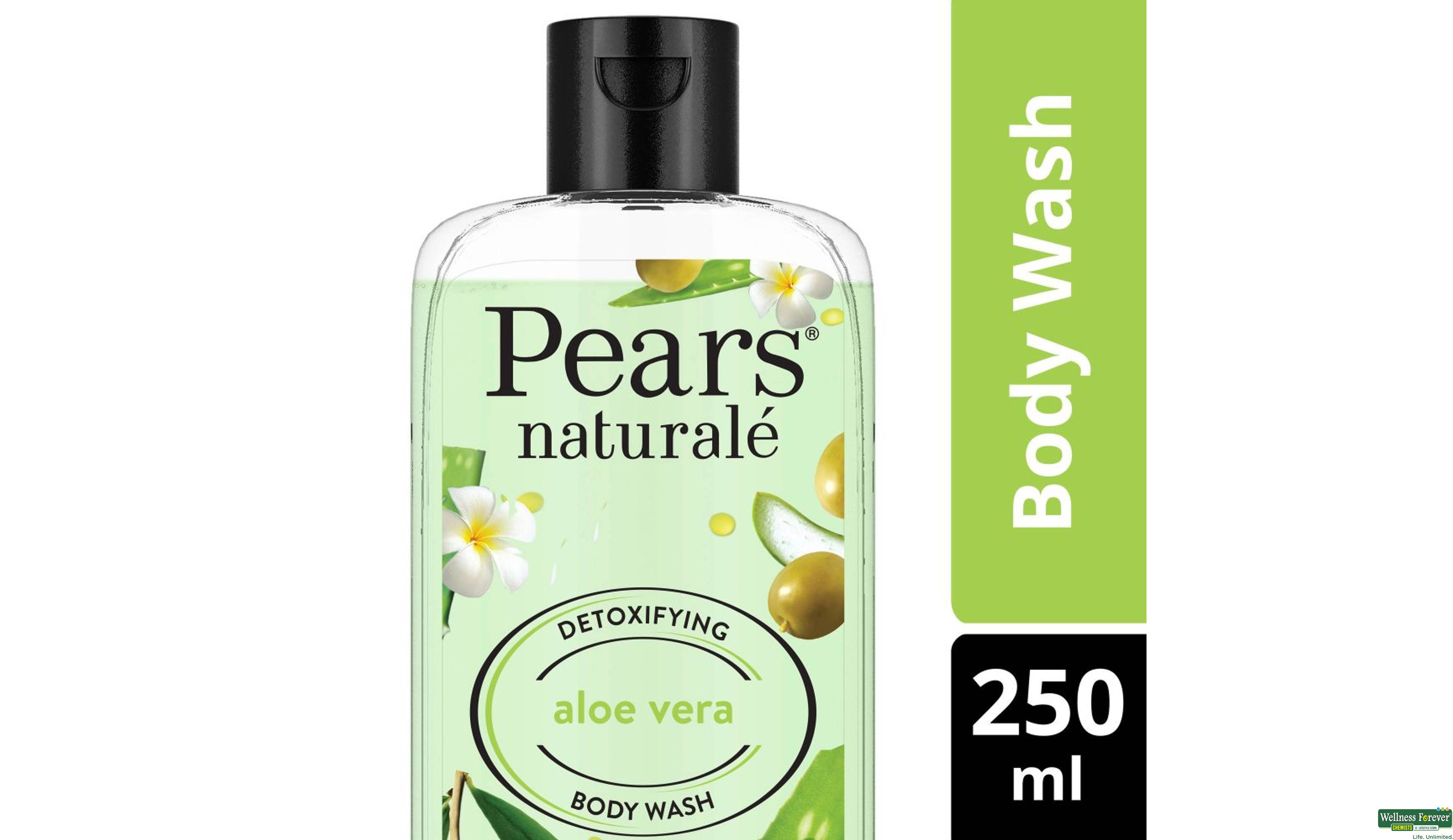 PEARS B/WASH NATURALE ALOEVERA 250ML- 1, 250ML, 