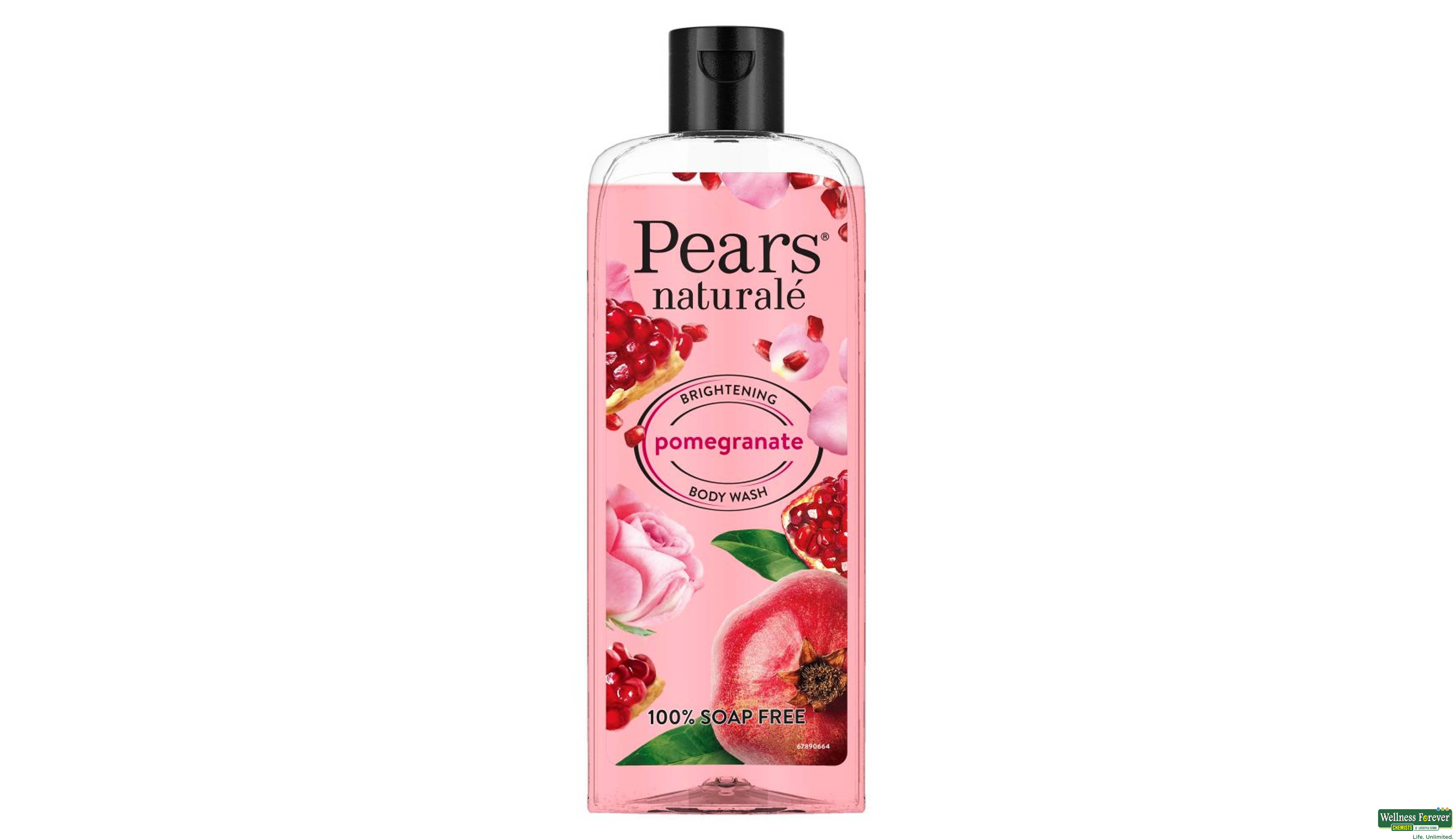 PEARS B/WASH NATURALE POMEGRANATE 250ML- 2, 250ML, 