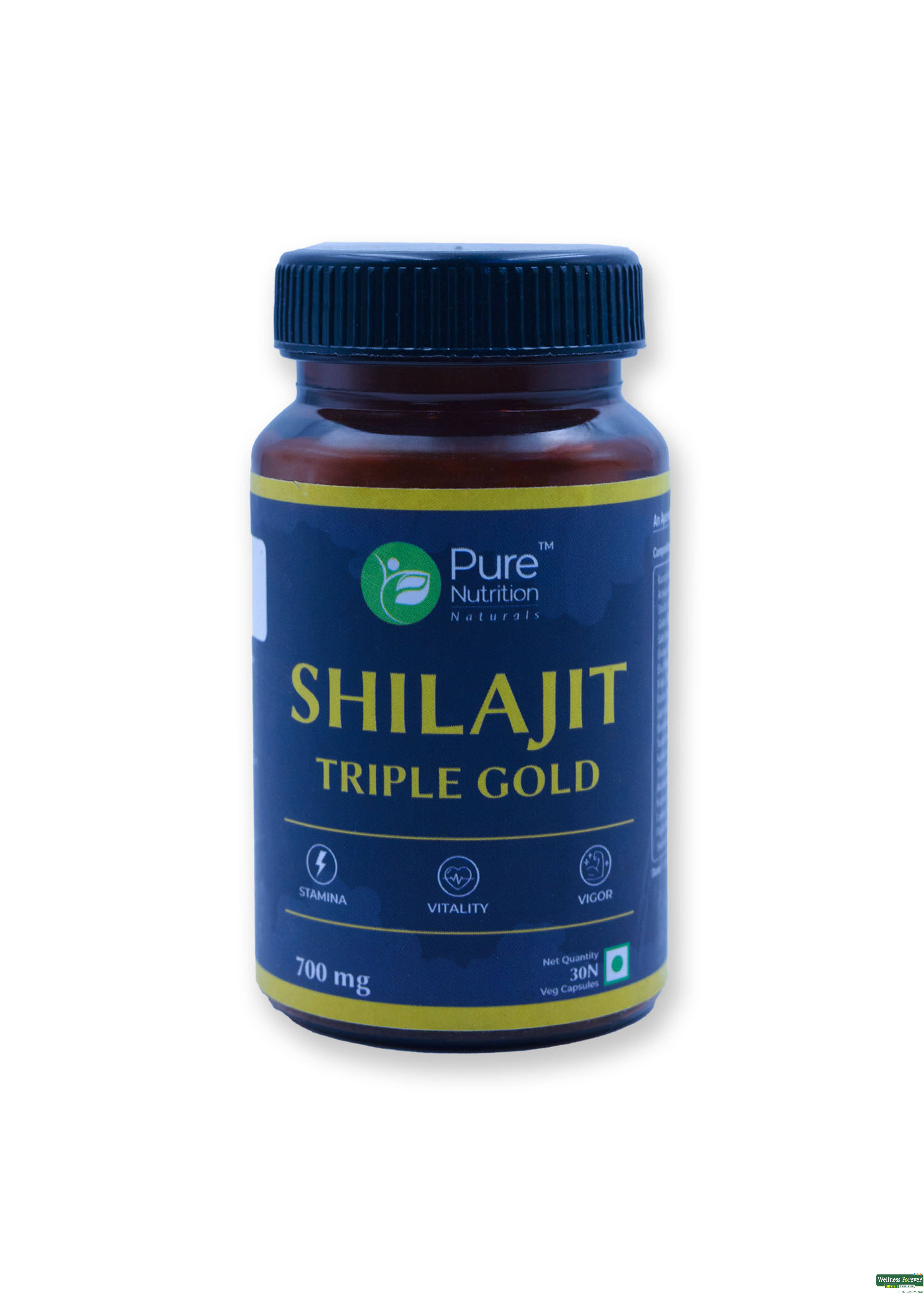 PURE NUTRITION SHILAJIT TRIPL GOLD 30CAP-image