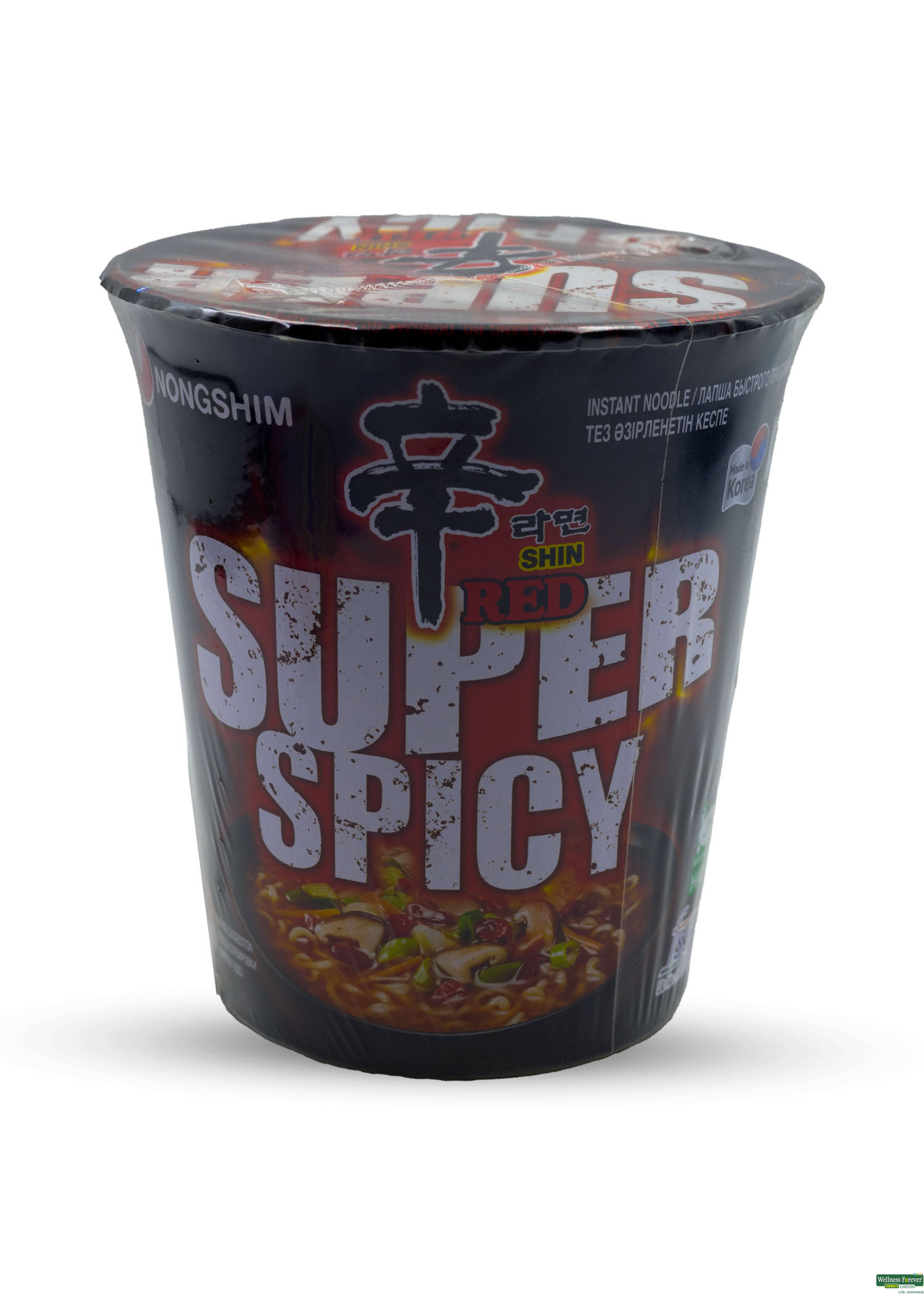 NONGSHIM SHIN RED SUPER SPICY CUP 68GM-image