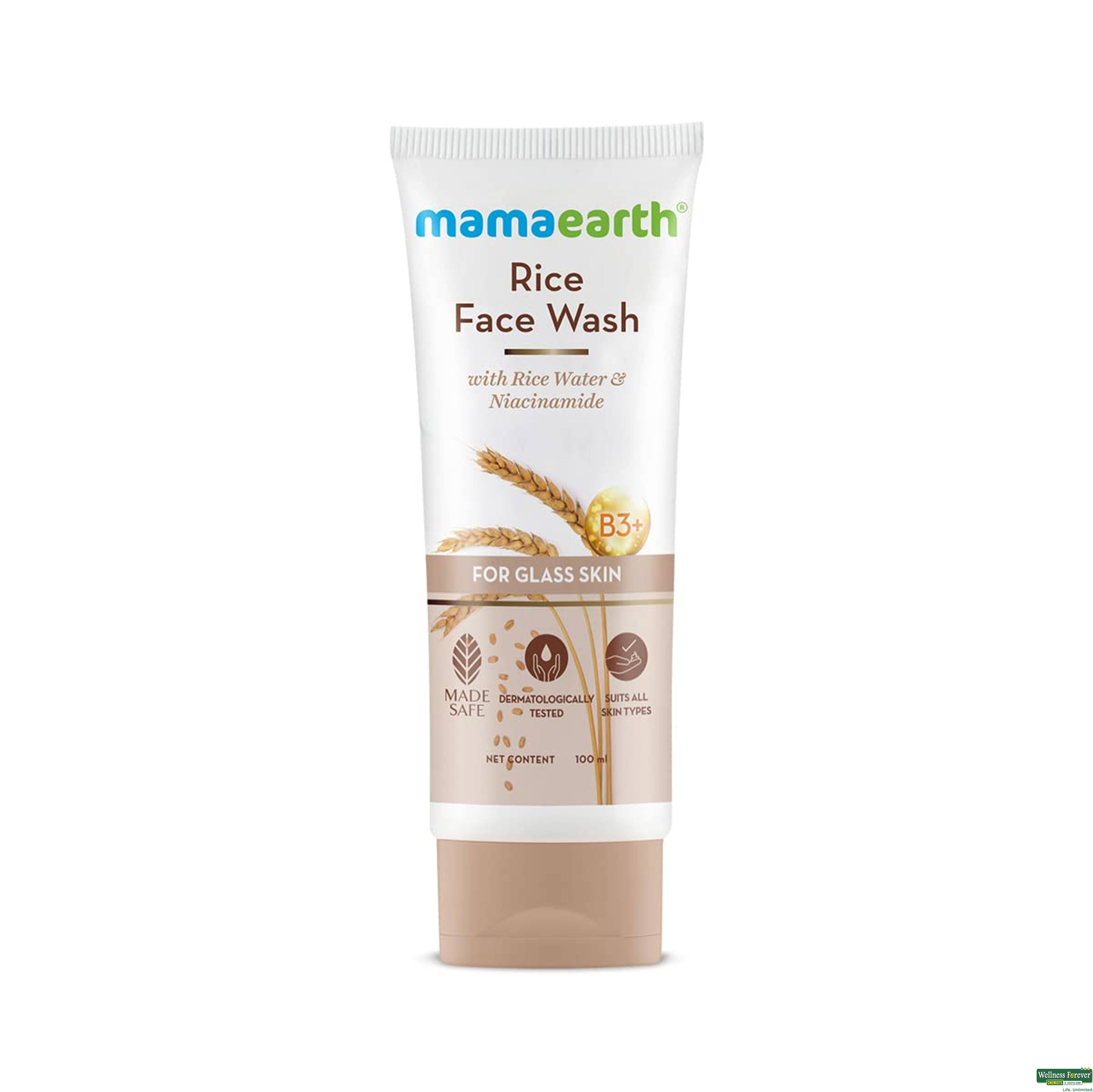 Mamaearth Face Wash Rice 100ml-image