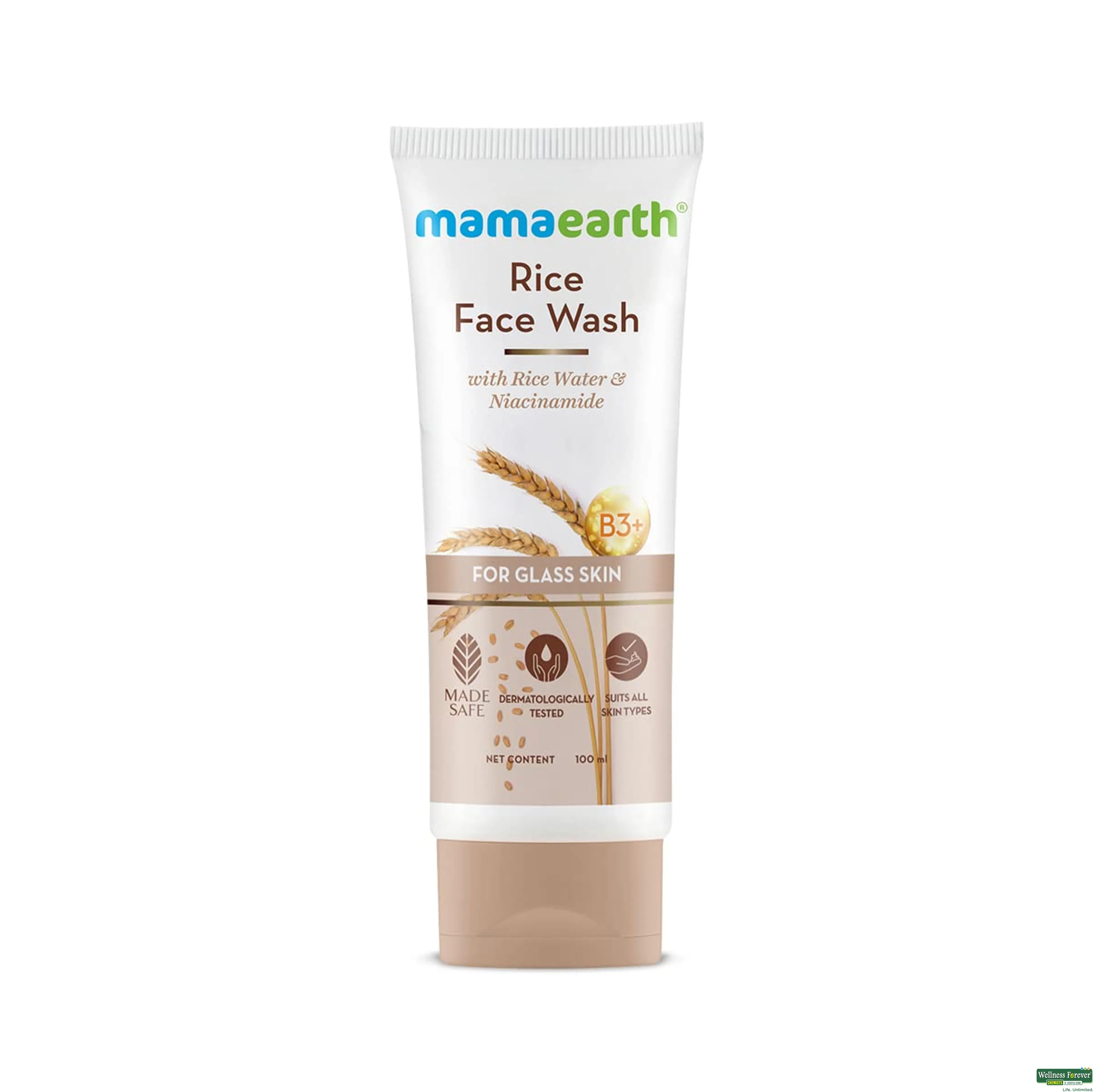 MAMAEARTH F/WASH RICE 100ML-image