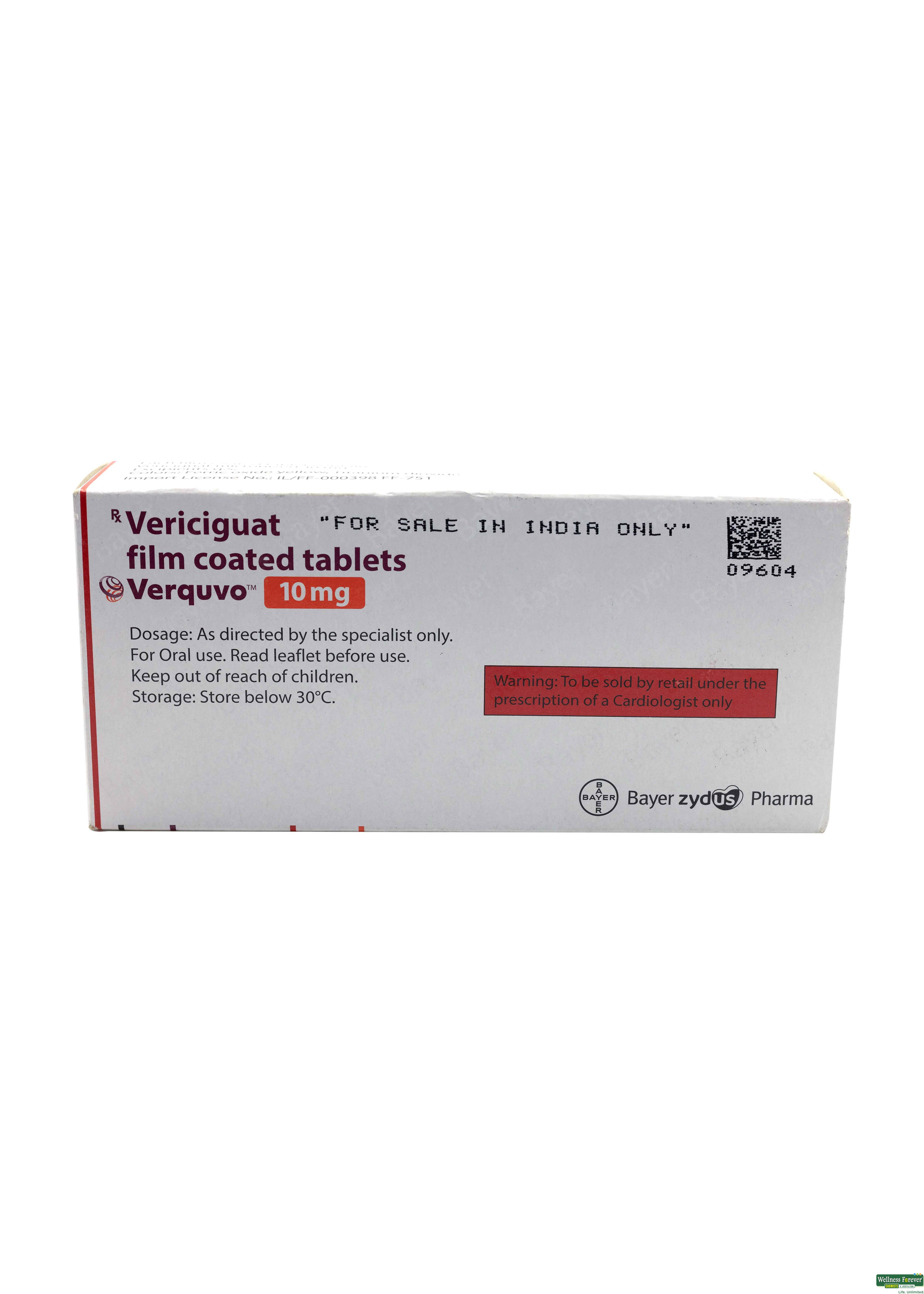 Verquvo 10Mg 14 Tablets-image