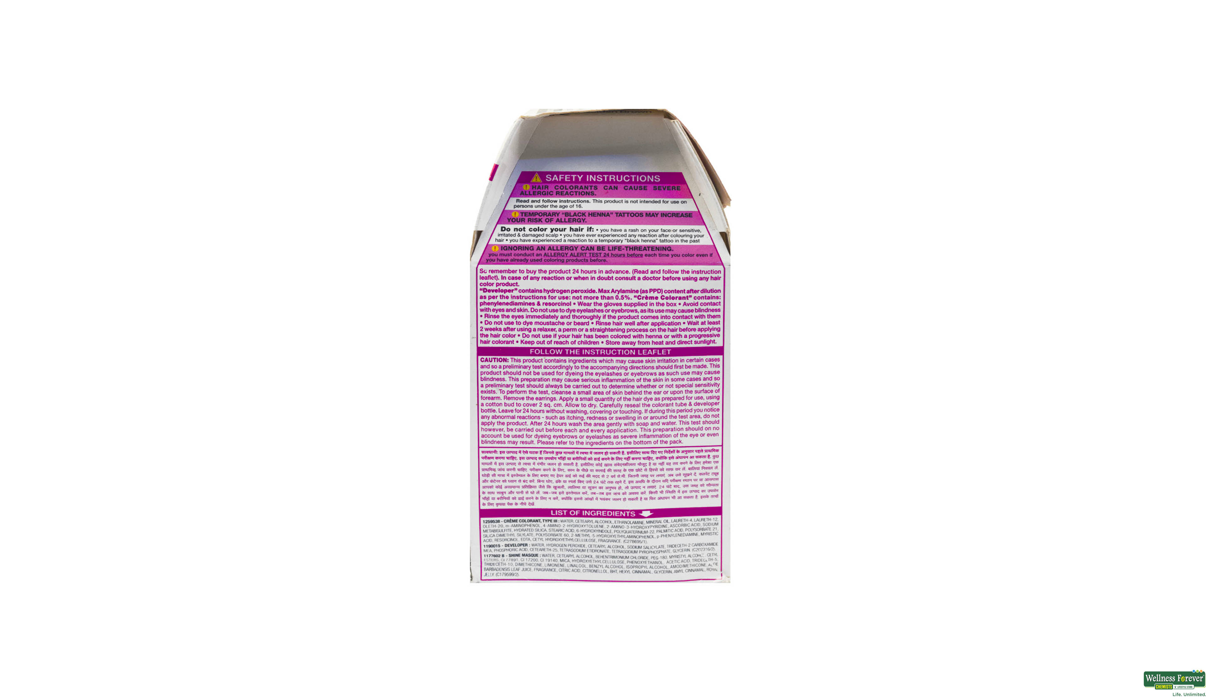 LOREAL HR/CLR CAST LT/GD/BN 632 BIG 1PC- 3, 1PC, 