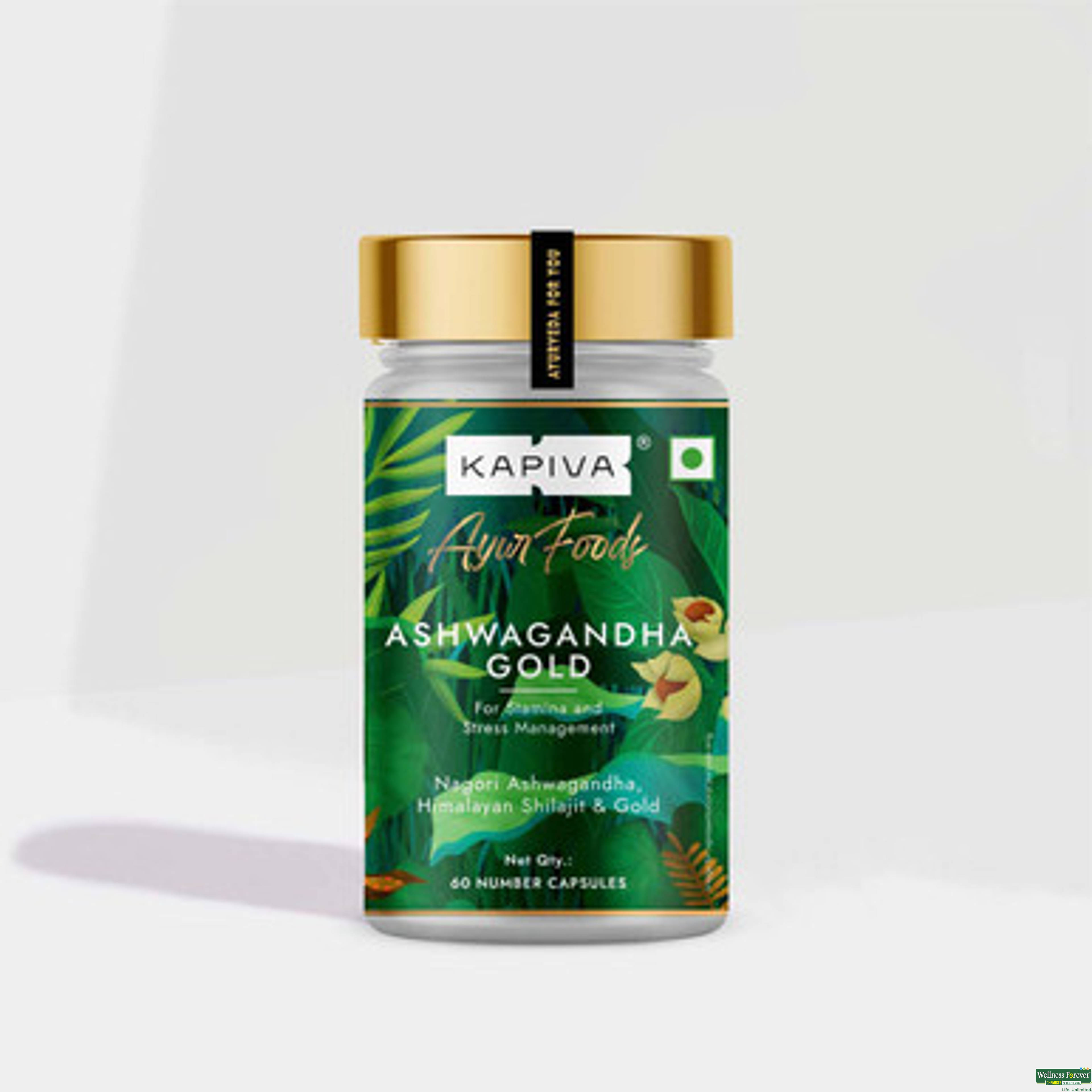 KAPIVA ASHWAGANDHA GOLD 60CAP-image